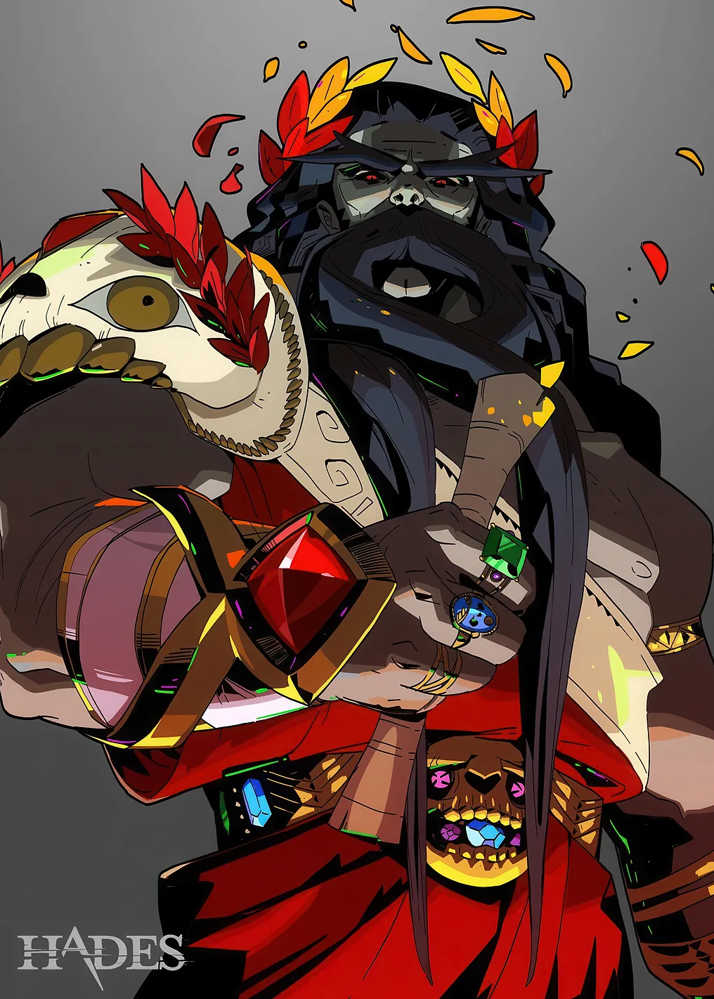 Hades Game Character Portrait