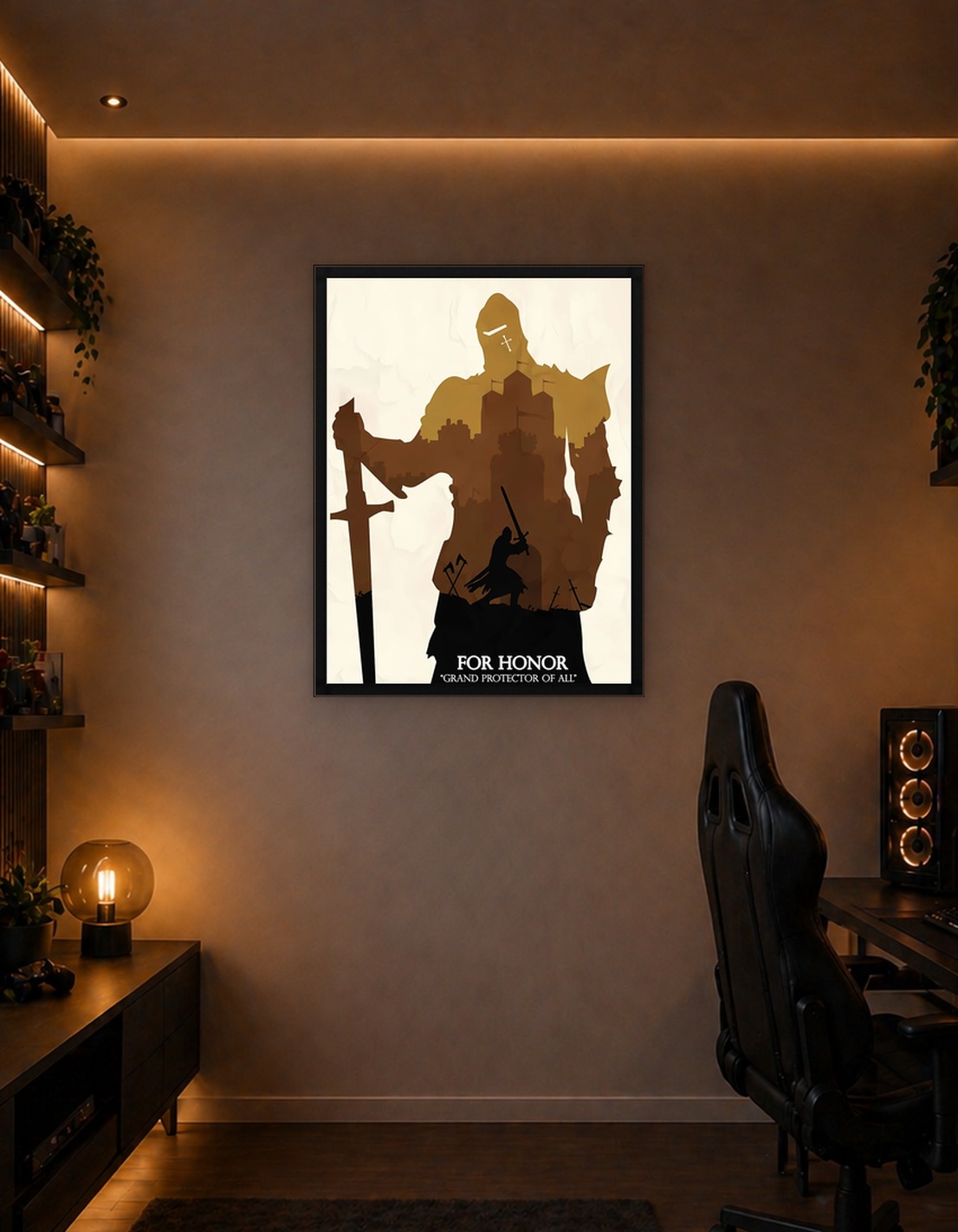 For Honor Grand Protector Poster