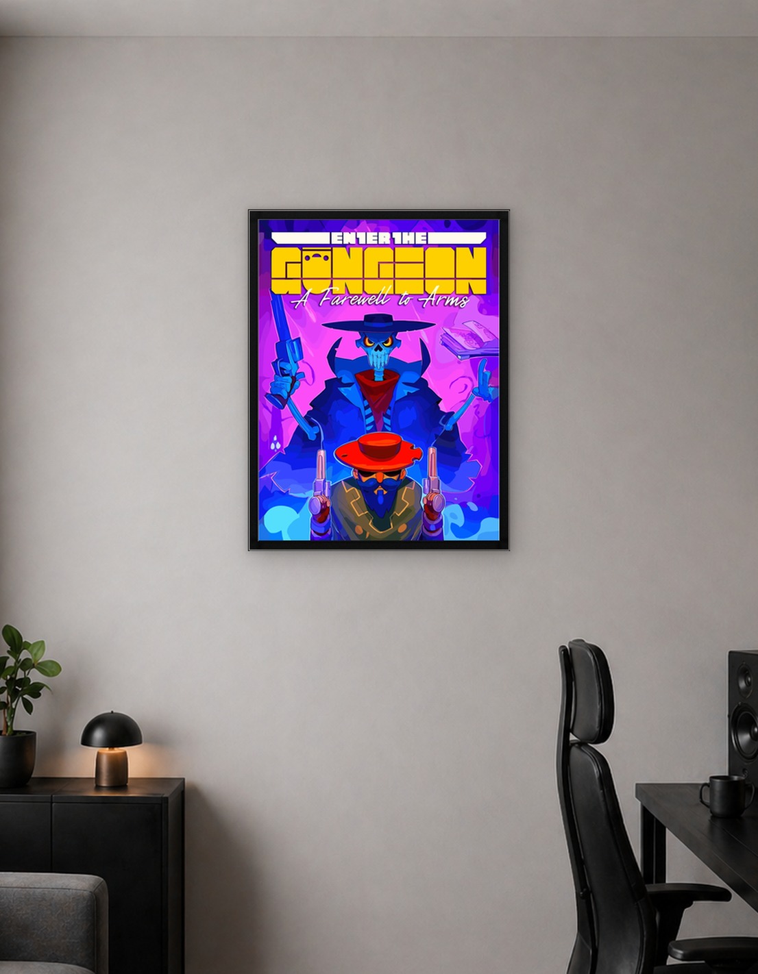 Enter the Gungeon A Farewell to Arms Poster