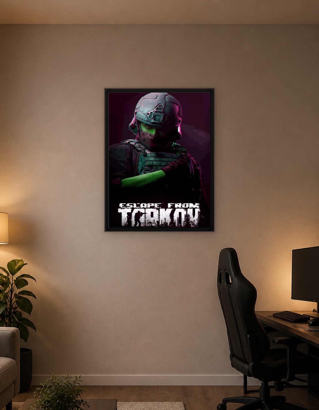 Escape From Tarkov Soldier Poster