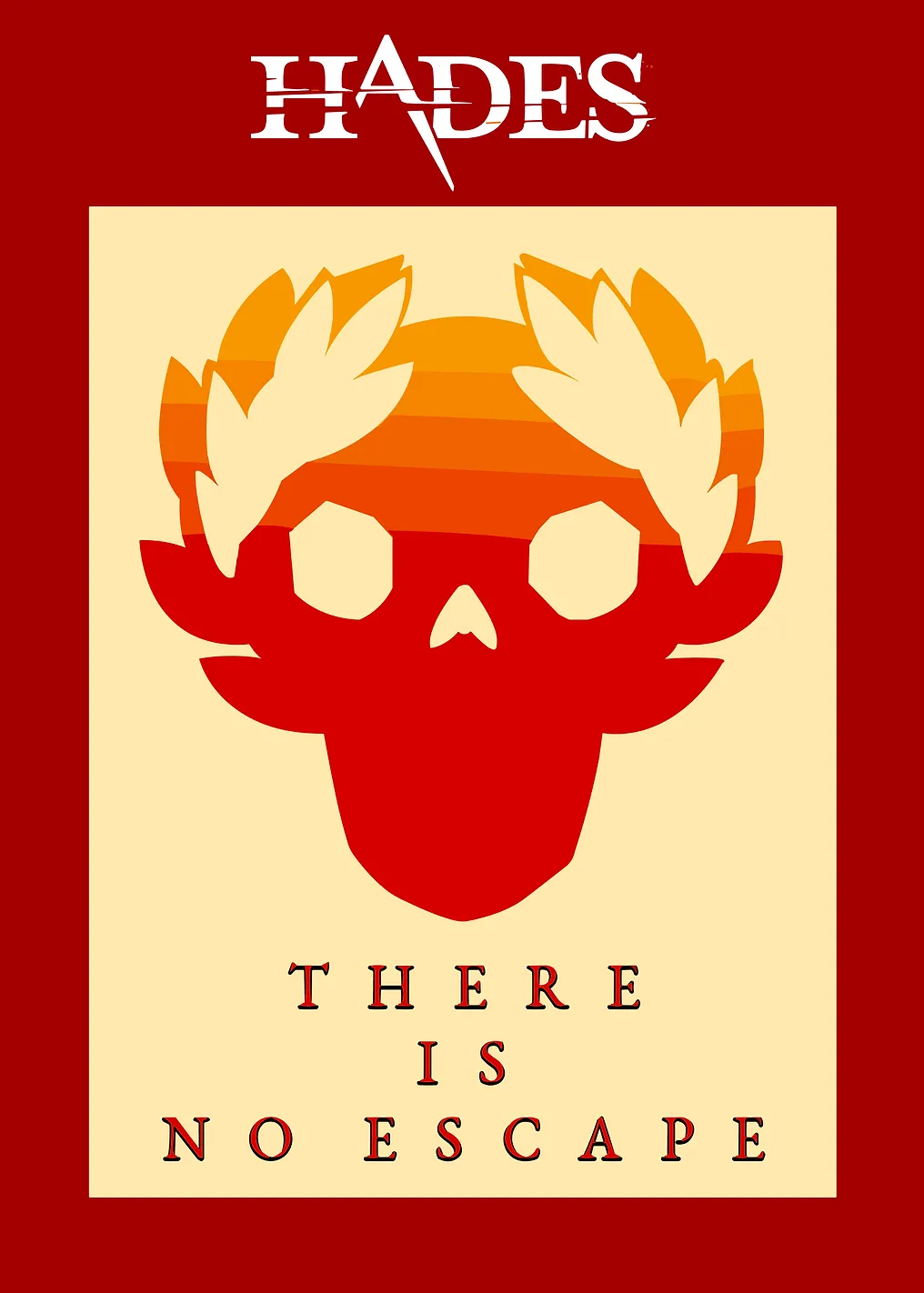 Hades 'There is no escape' poster
