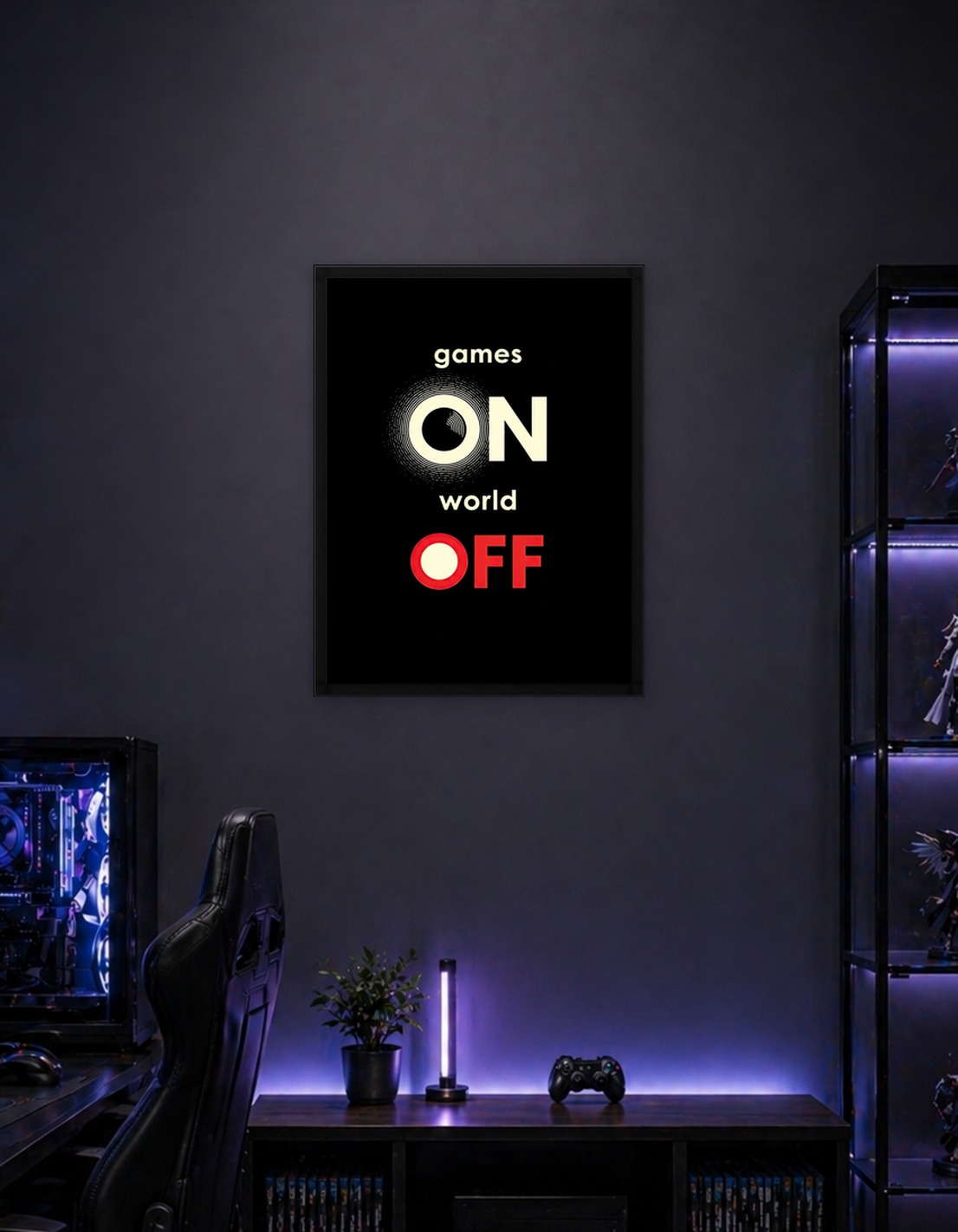 Games On World Off Poster