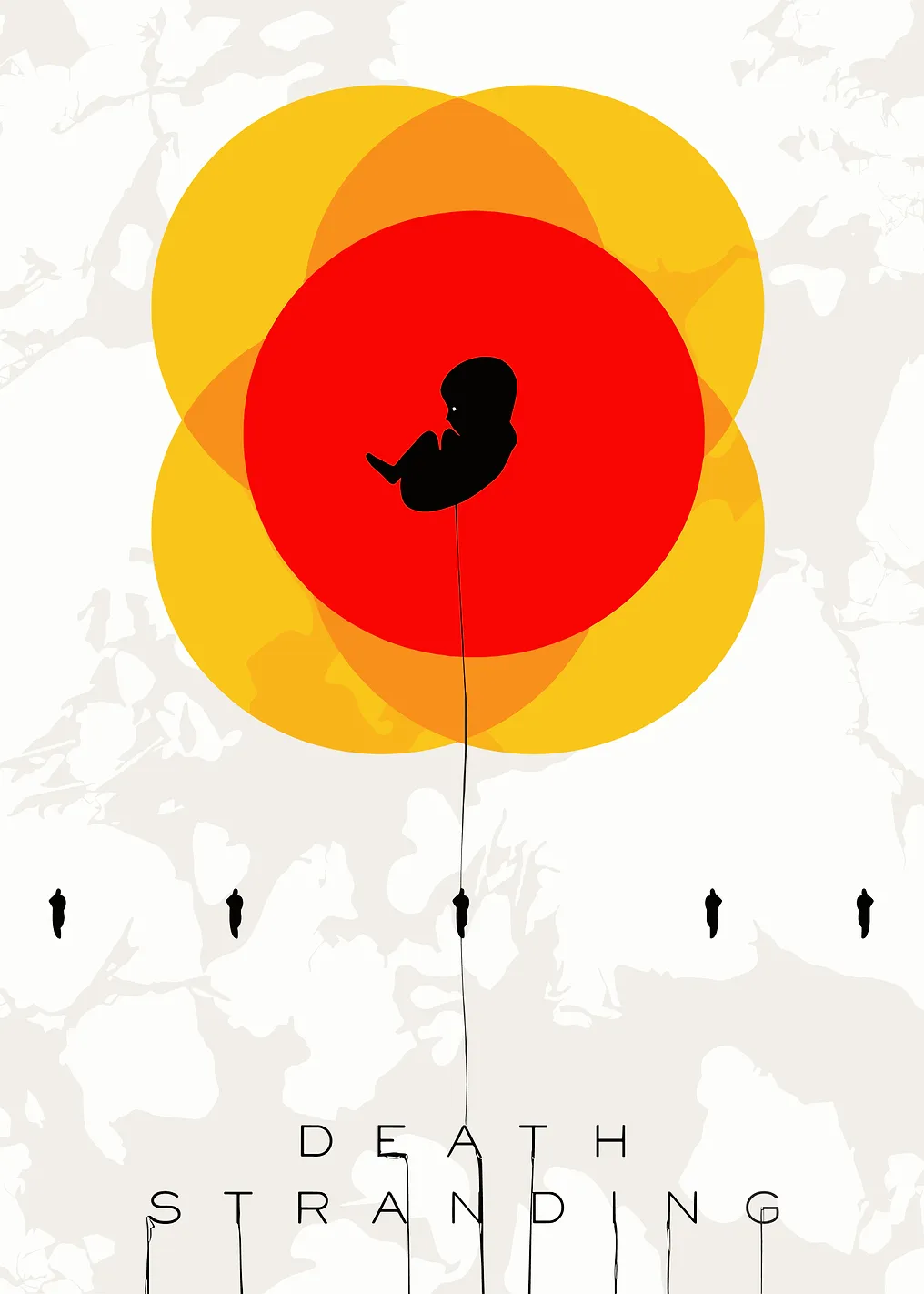 Death Stranding Fetus Poster