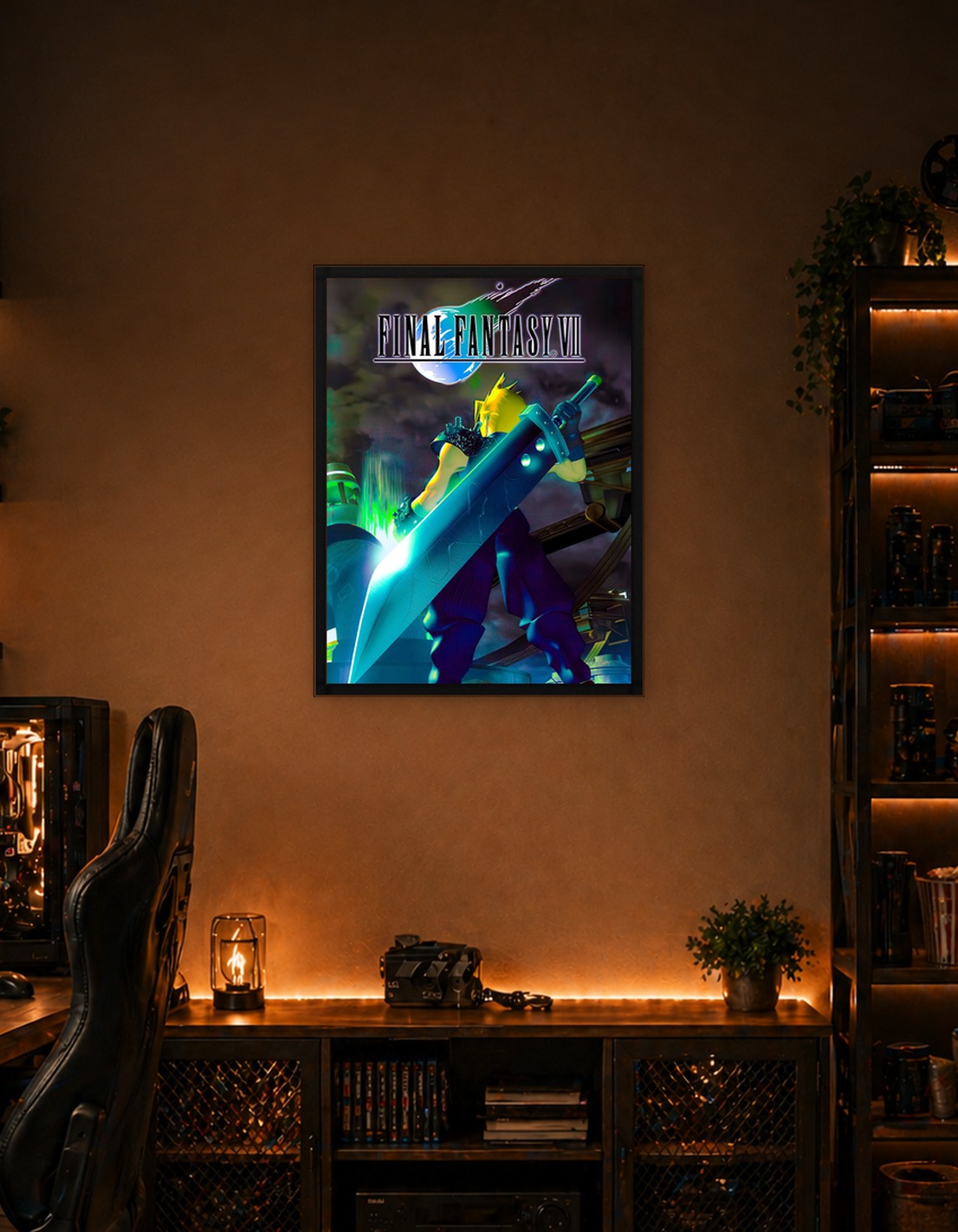 Final Fantasy VII Cloud Strife Poster - 10037987