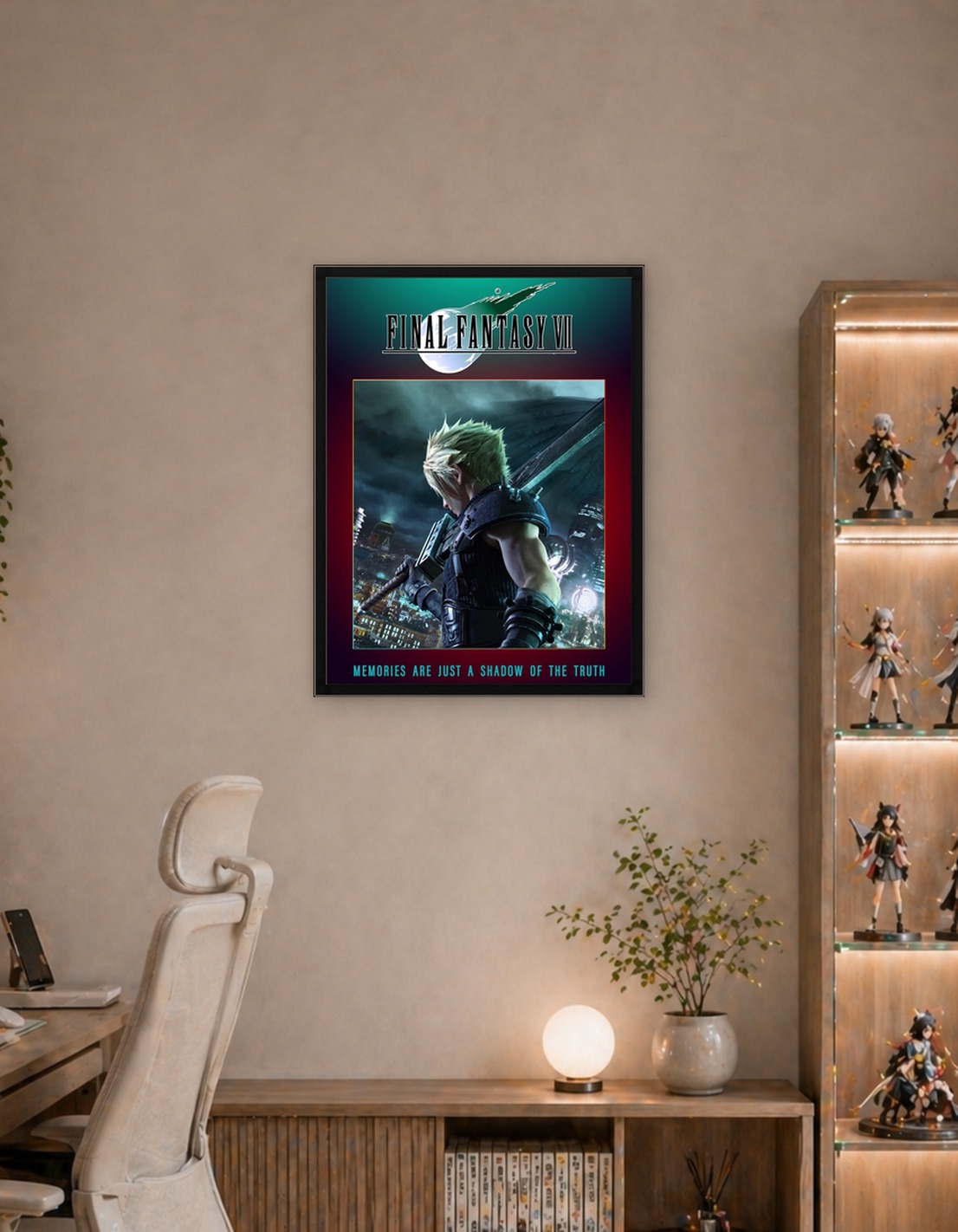 Final Fantasy VII Cloud Strife Poster - 10072495