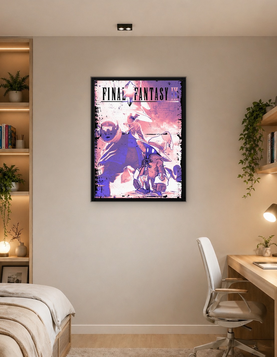 Final Fantasy IX Vivi and Zidane Poster