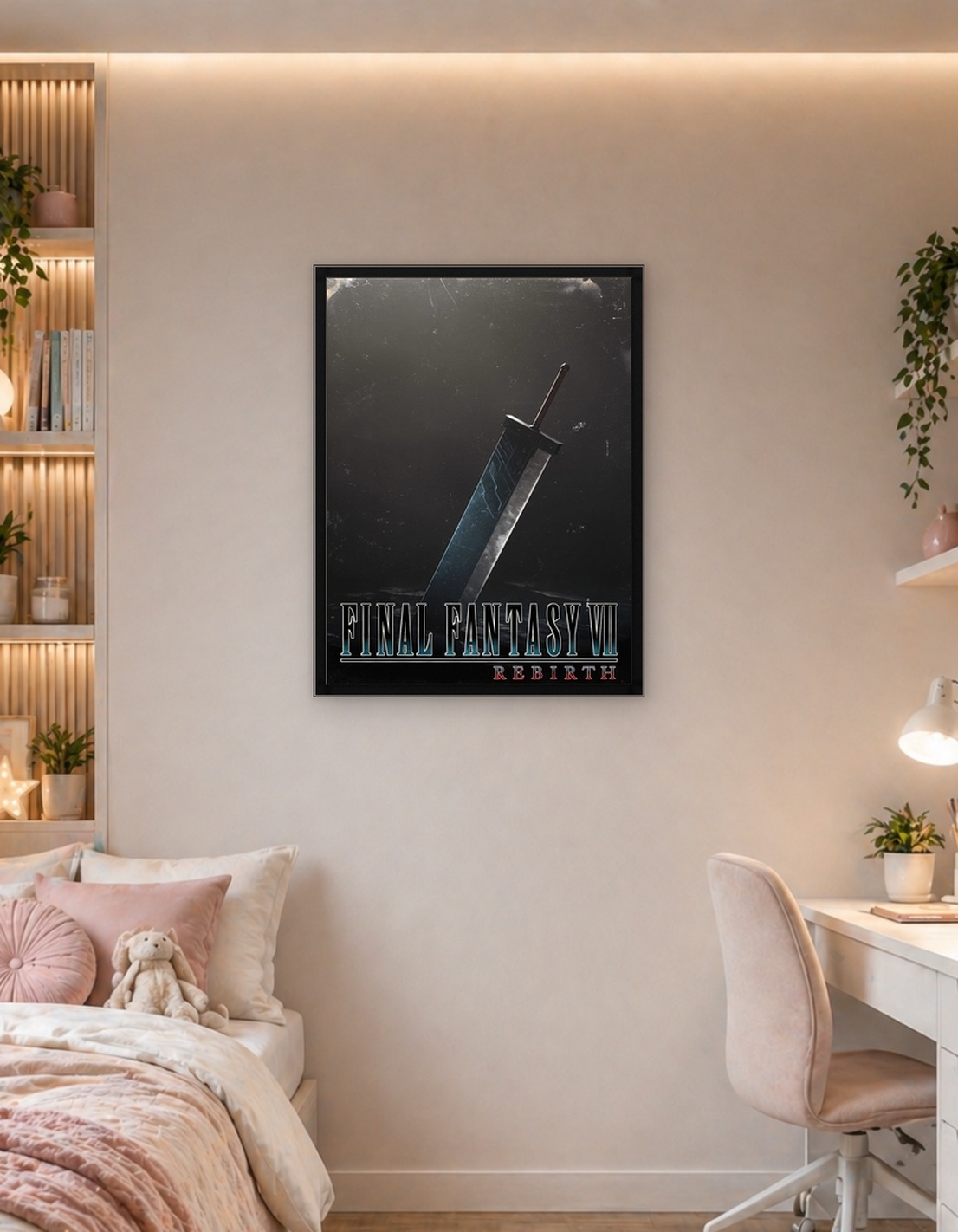 Final Fantasy VII Rebirth Buster Sword Poster
