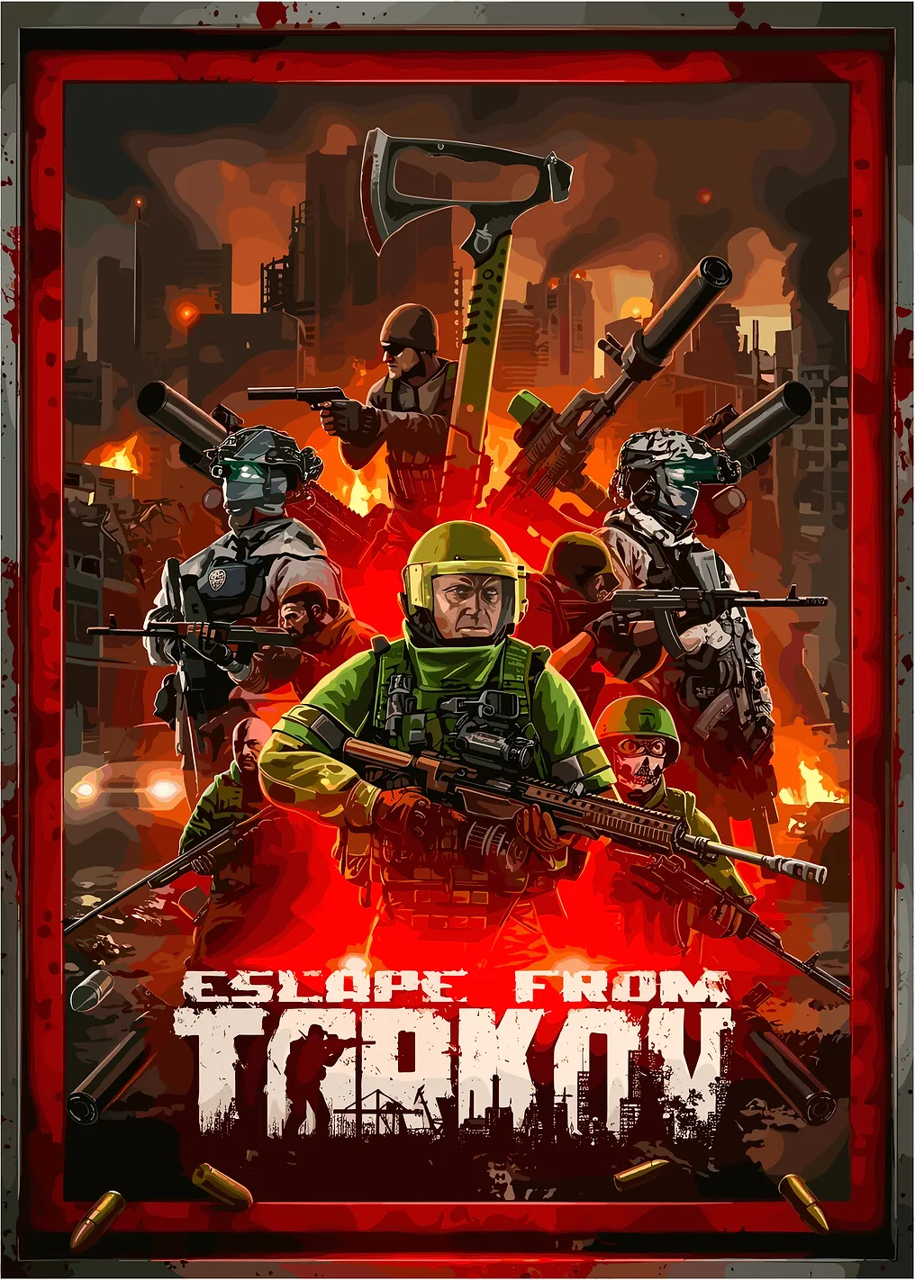 Постер игры «Побег из Таркова» 1