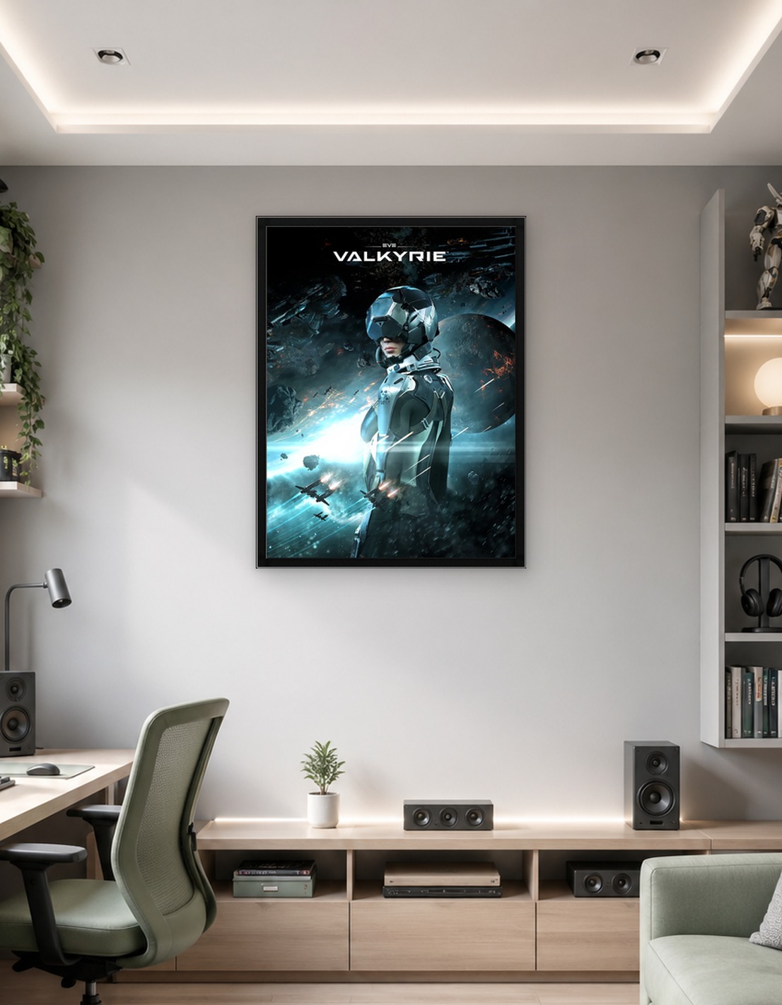 Eve Valkyrie Game Poster