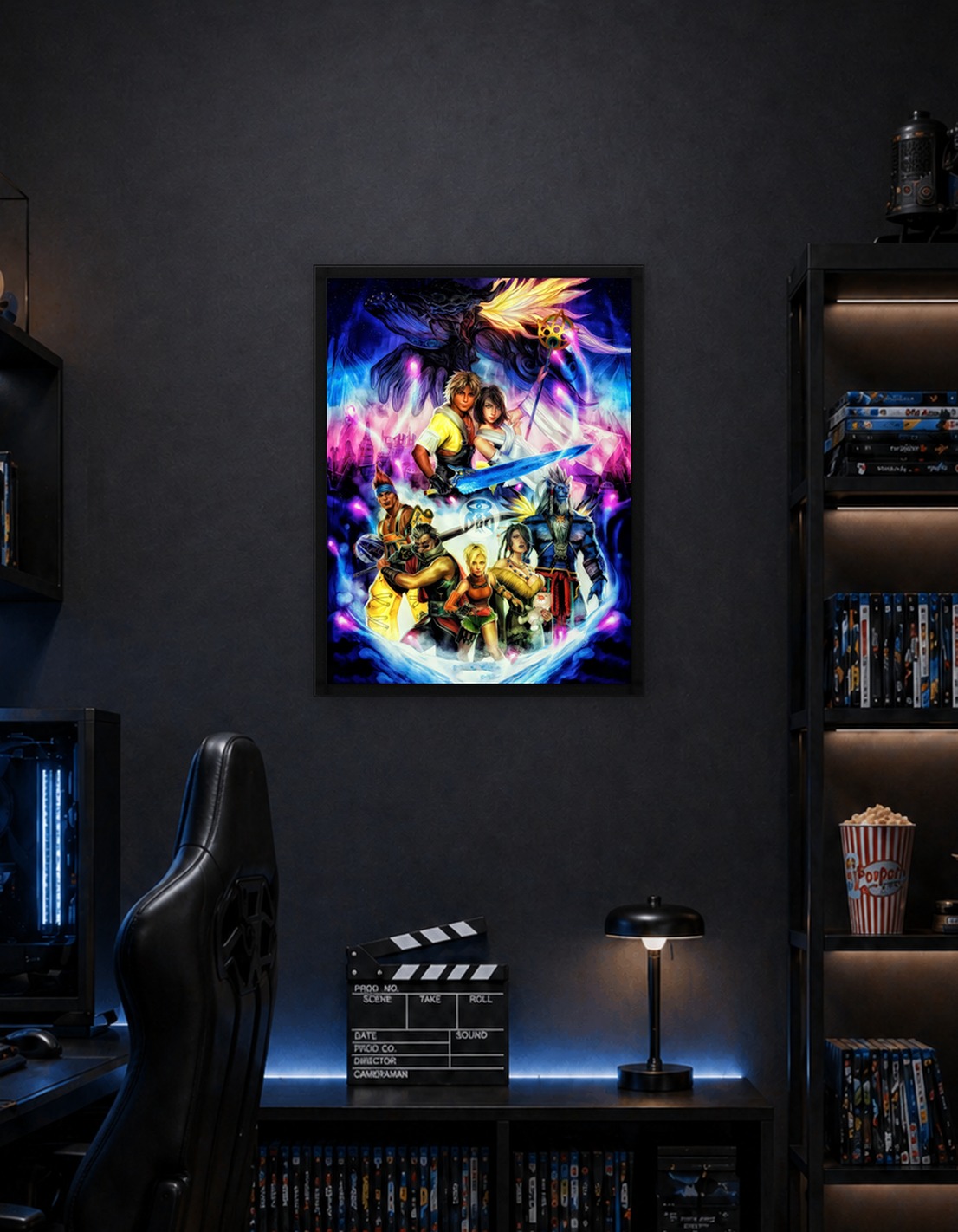 Final Fantasy X Cast Poster