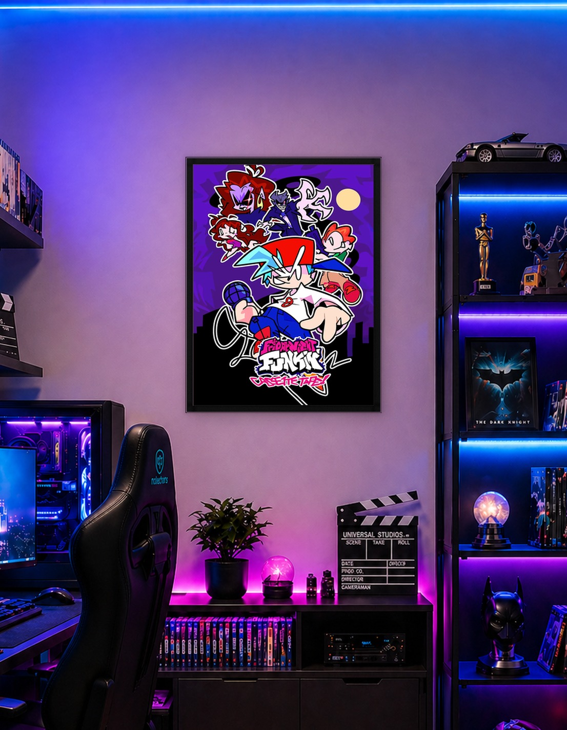 Friday Night Funkin' Cassette Tapes Poster