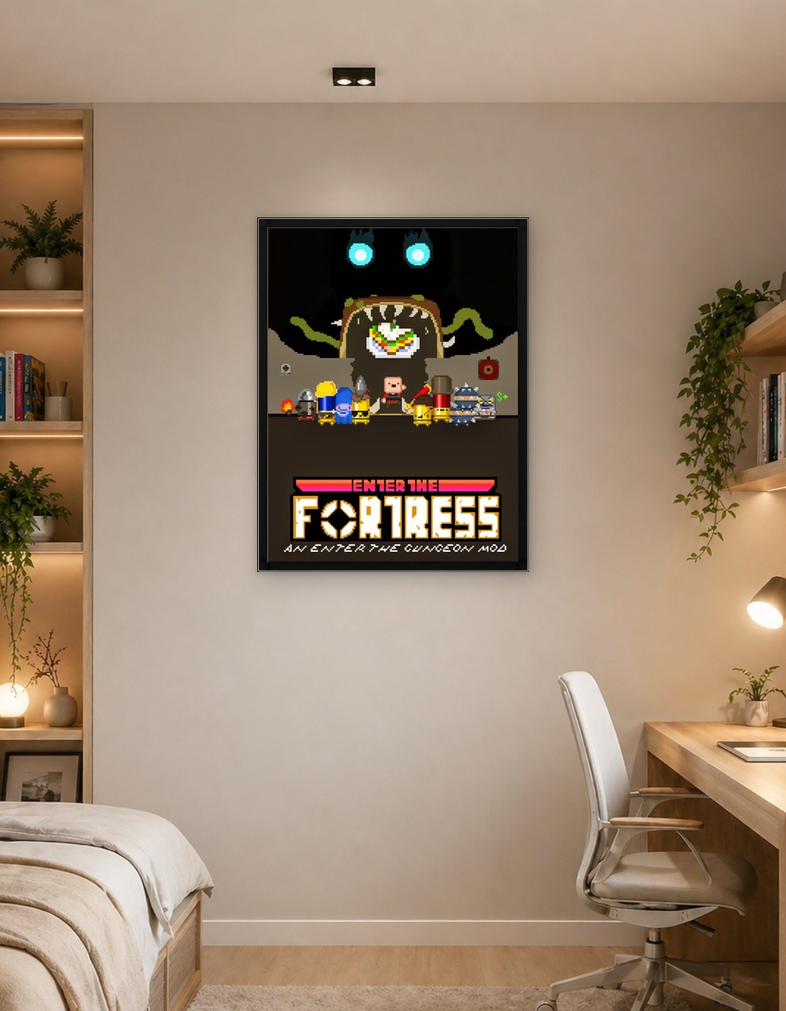 Enter the Fortress Game Mod Poster