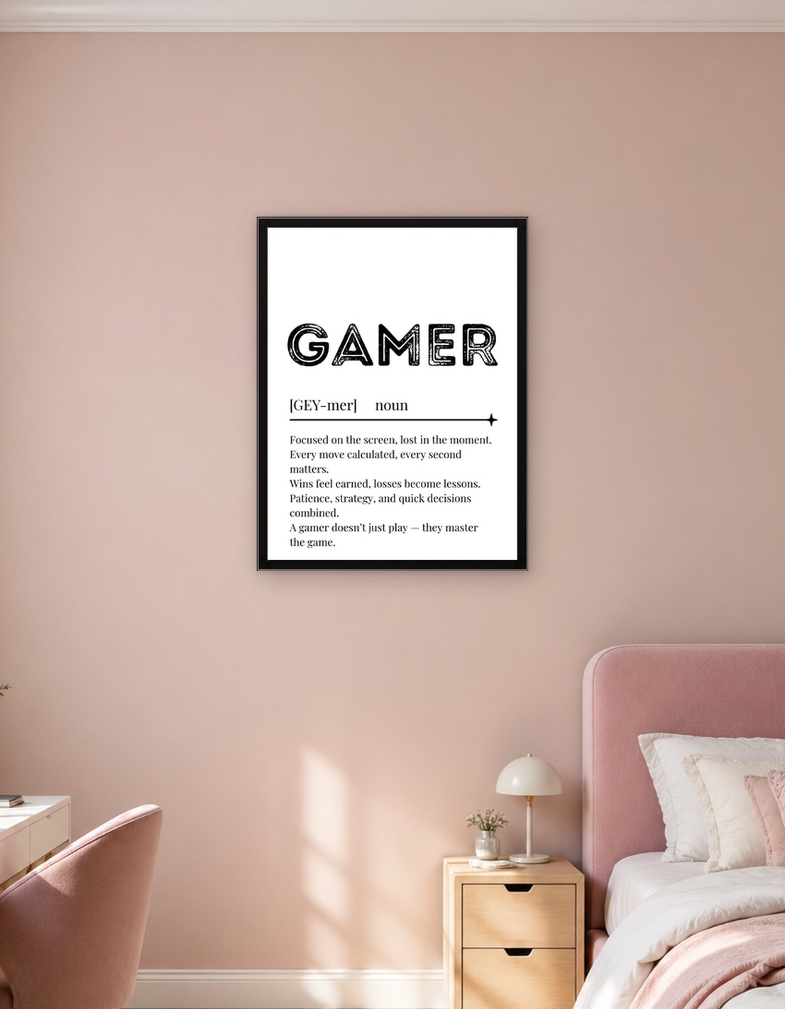 Gamer Definition Poster