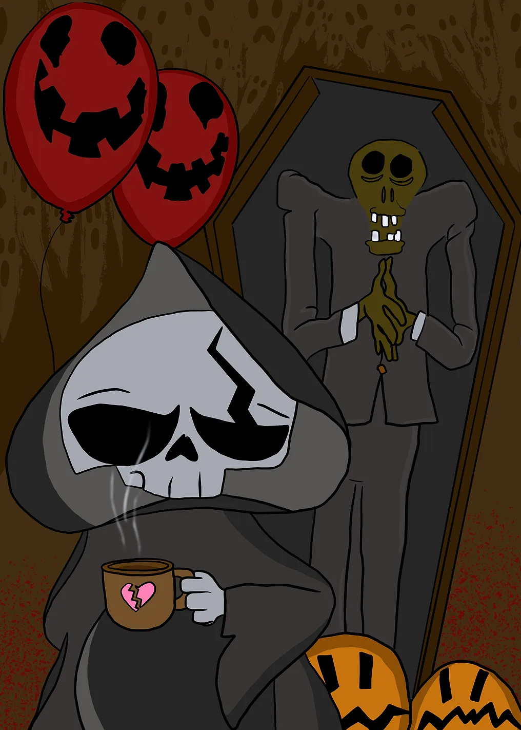 Have a nice death with Coffee and Coffin