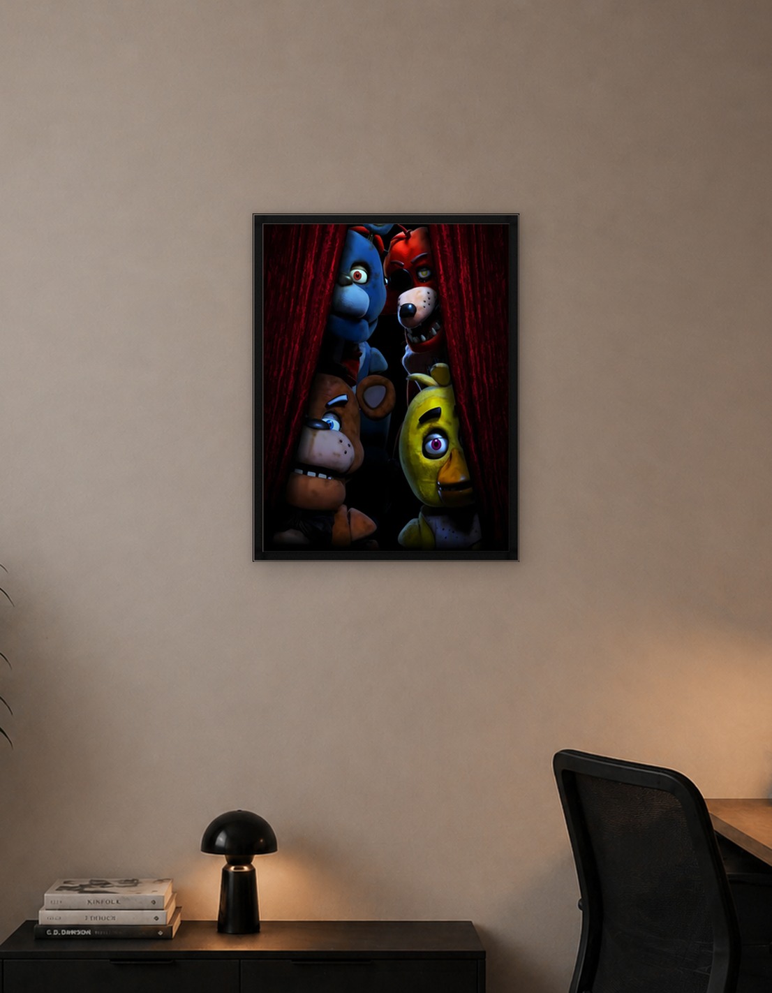 Five Nights at Freddy's Characters Peeking