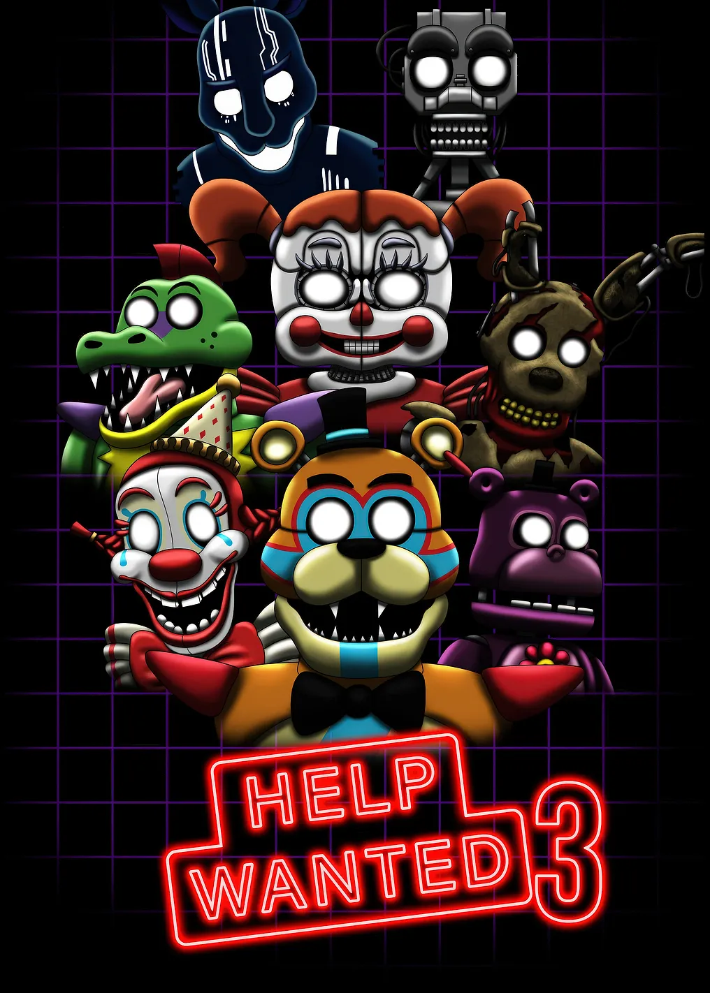 Five Nights at Freddy's Help Wanted 3 Poster