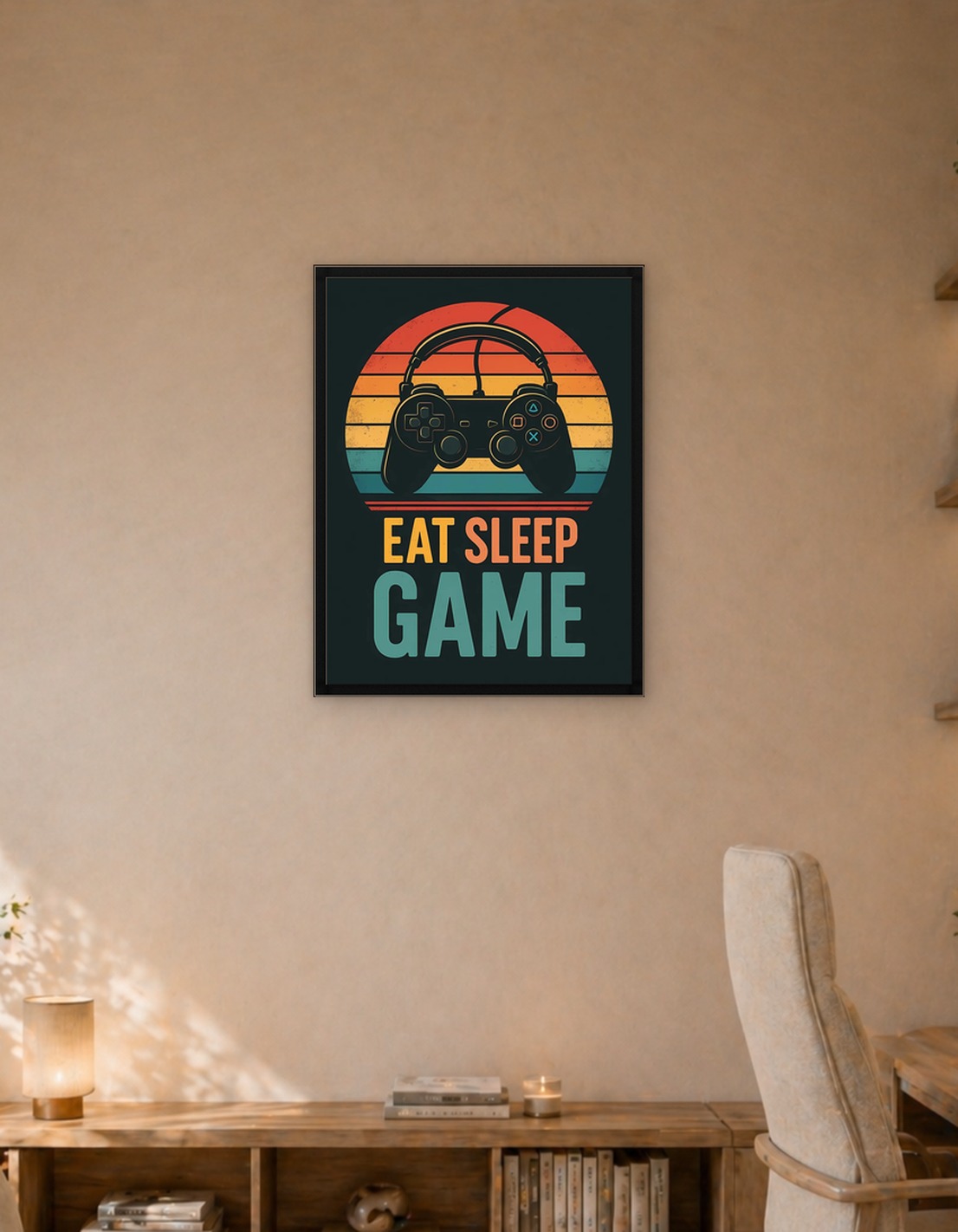 Eat Sleep Game Retro Controller