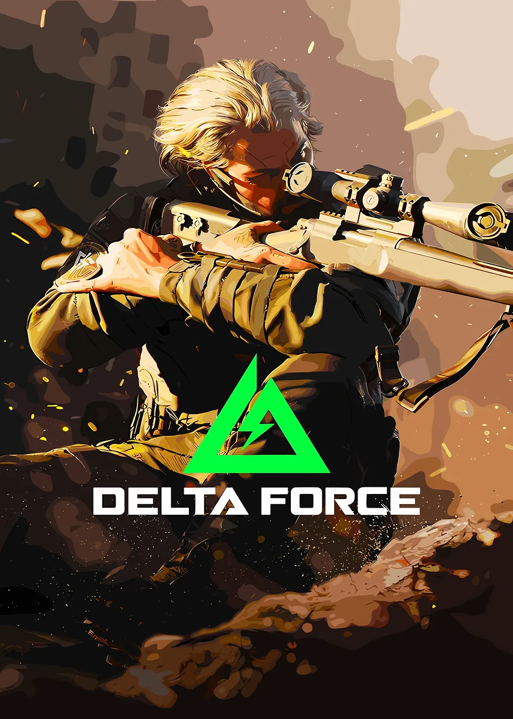 Delta Force Sniper Aiming Rifle