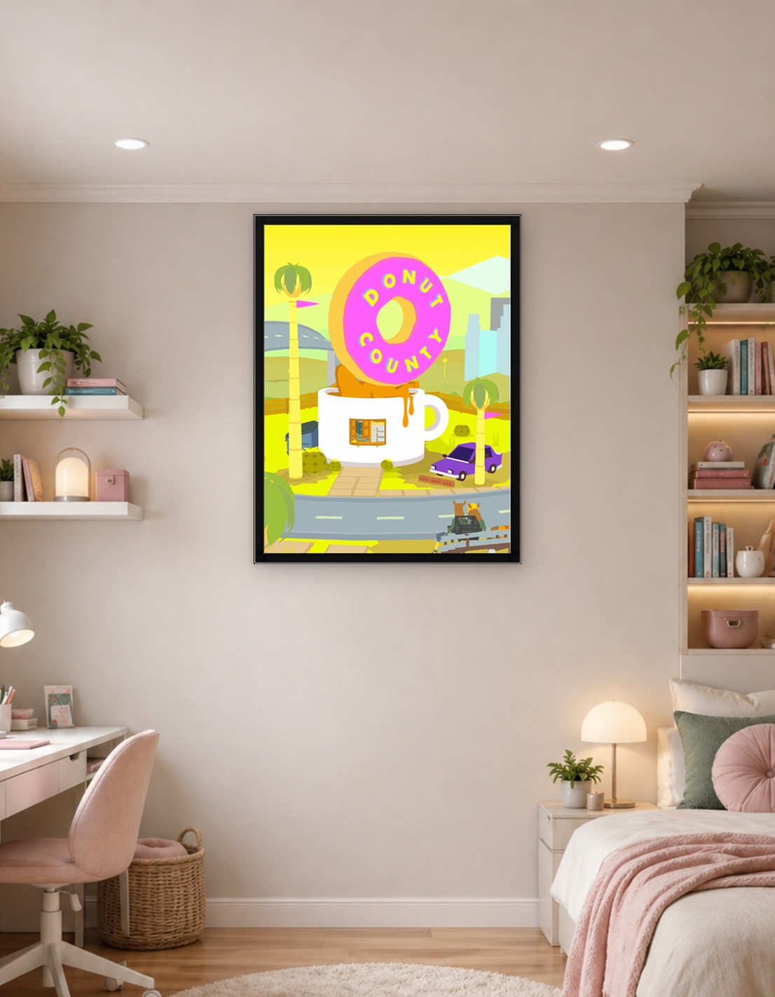Donut County Stylized Art