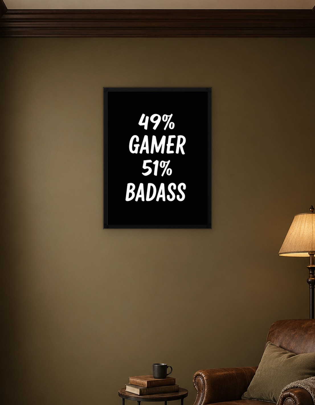 Gamer Badass Text Art