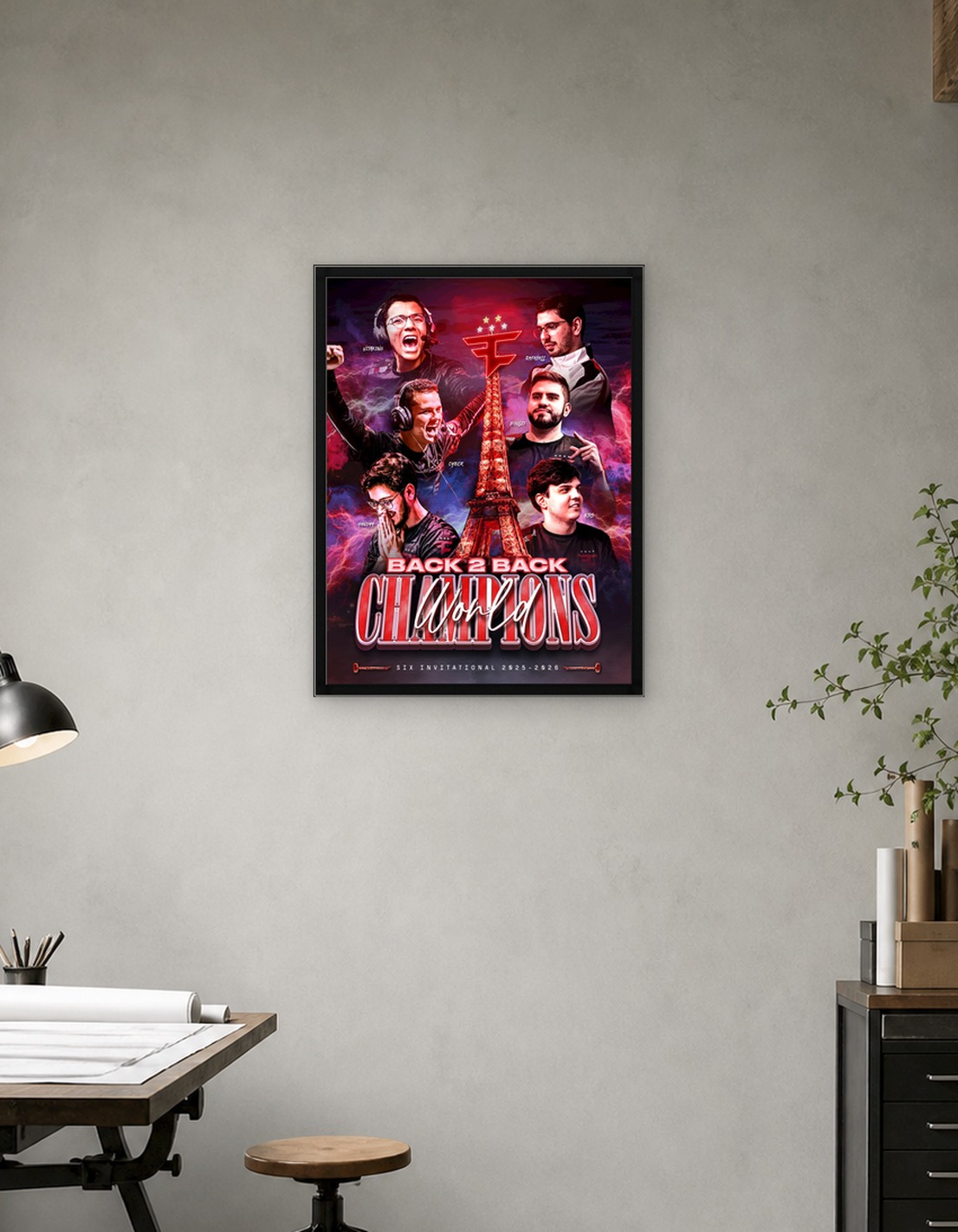 FaZe Esports Rainbow6 Back to Back World Champions