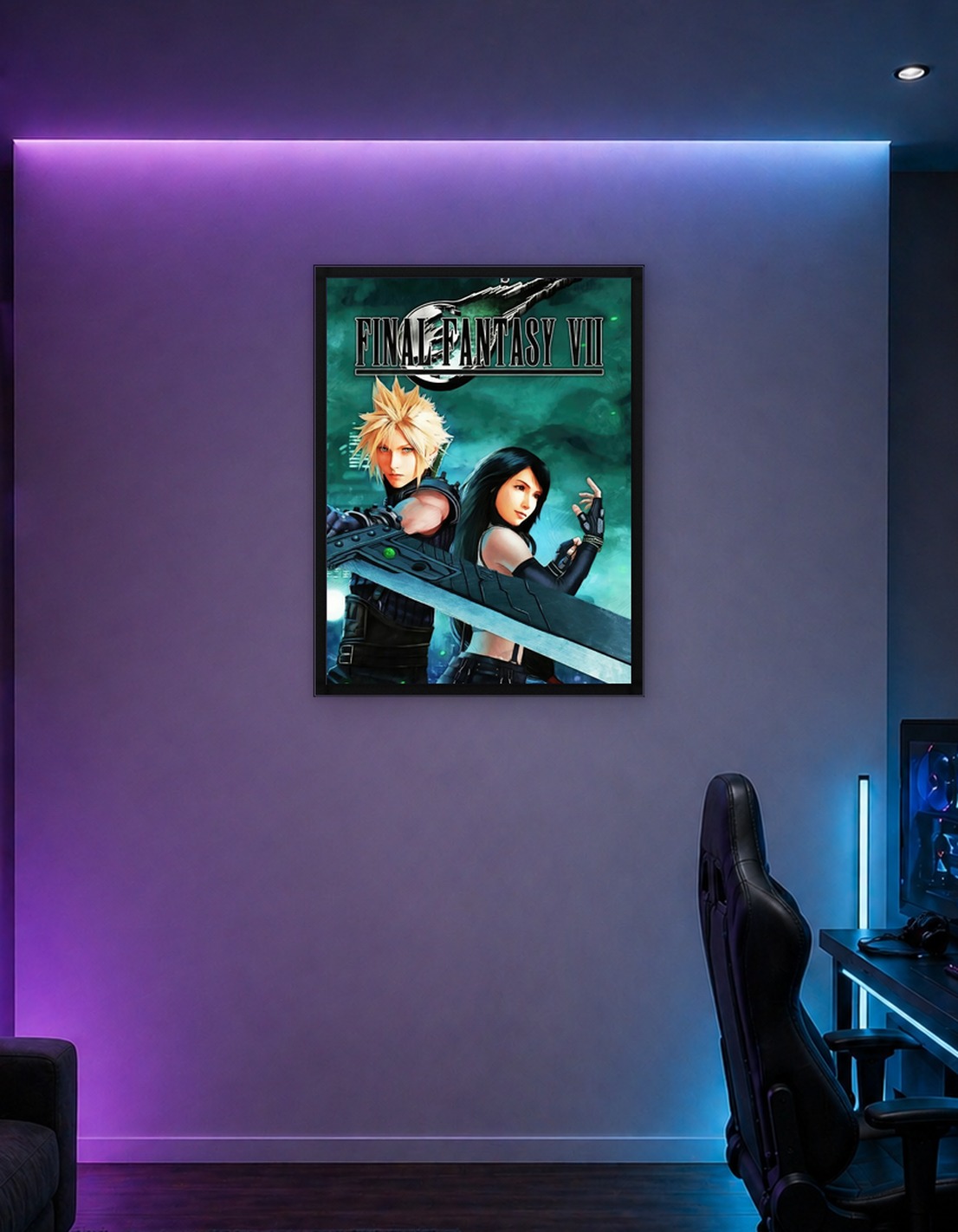 Финальная фантазия VII Клауд и Тифа