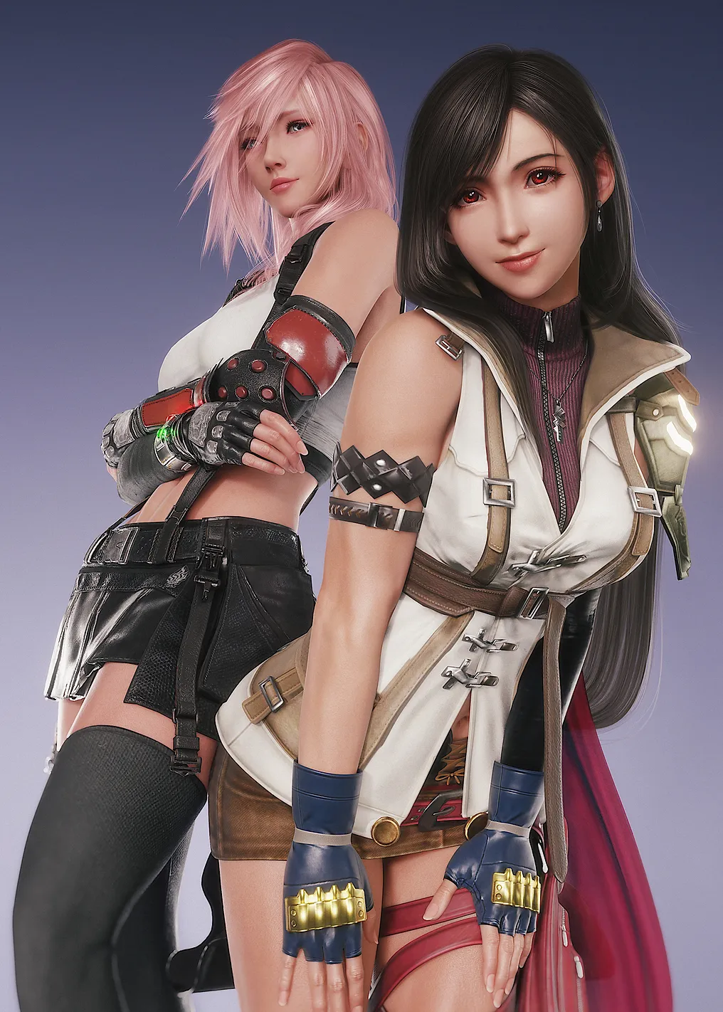 Final Fantasy VII Claire Farron Tifa Lockhart