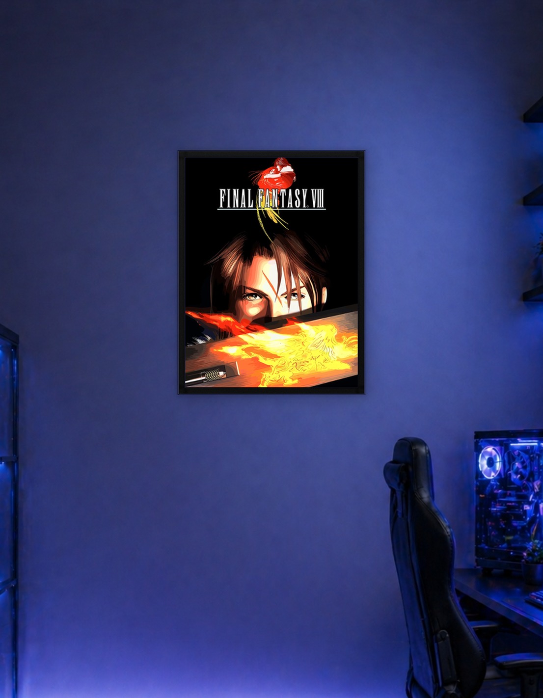 Final Fantasy VIII Squall Leonhart Artwork