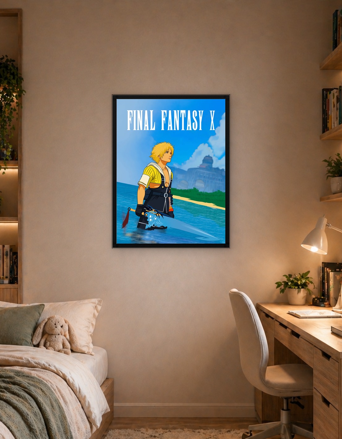 Final Fantasy X Tidus in Water