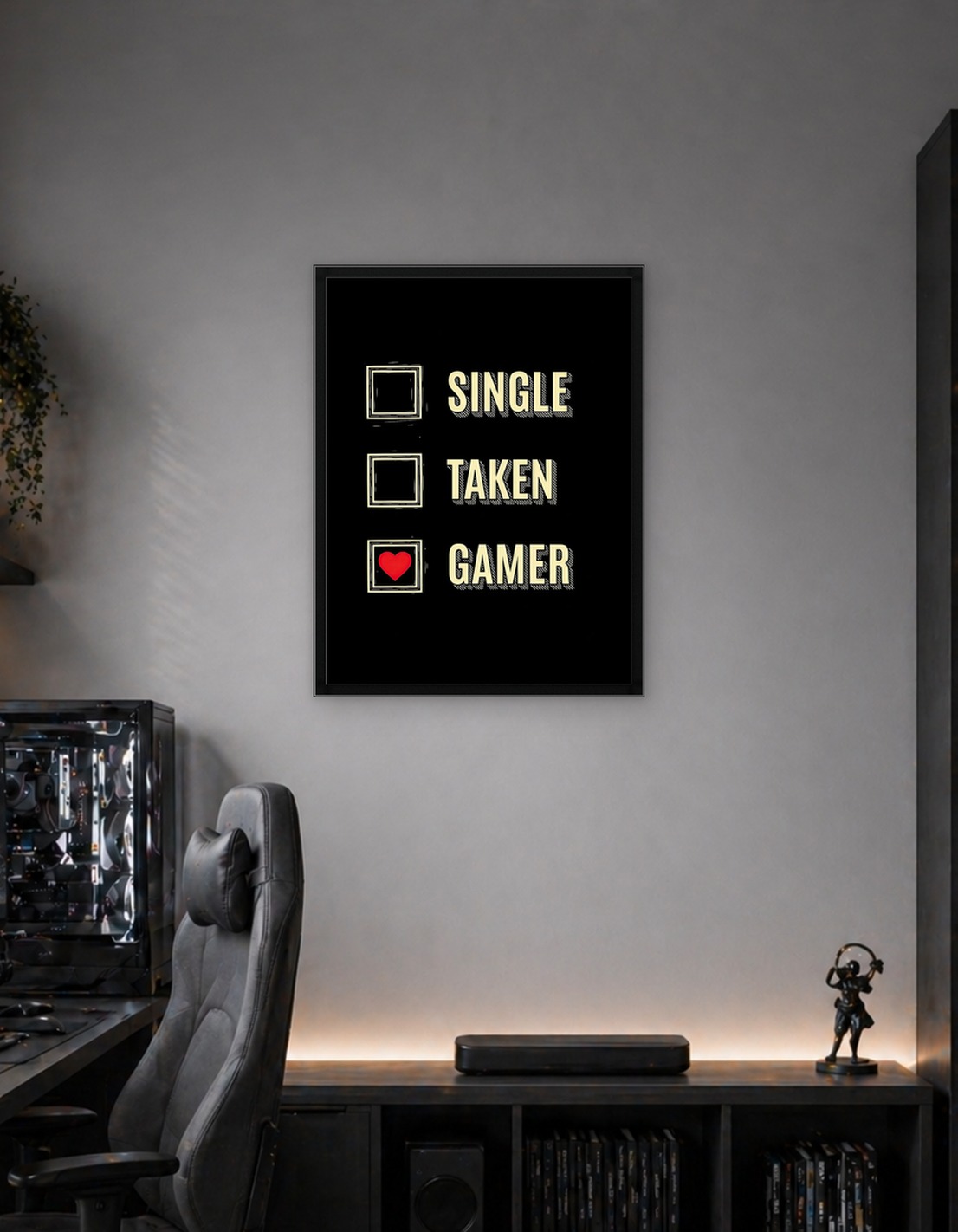 Gamer Status Checkbox