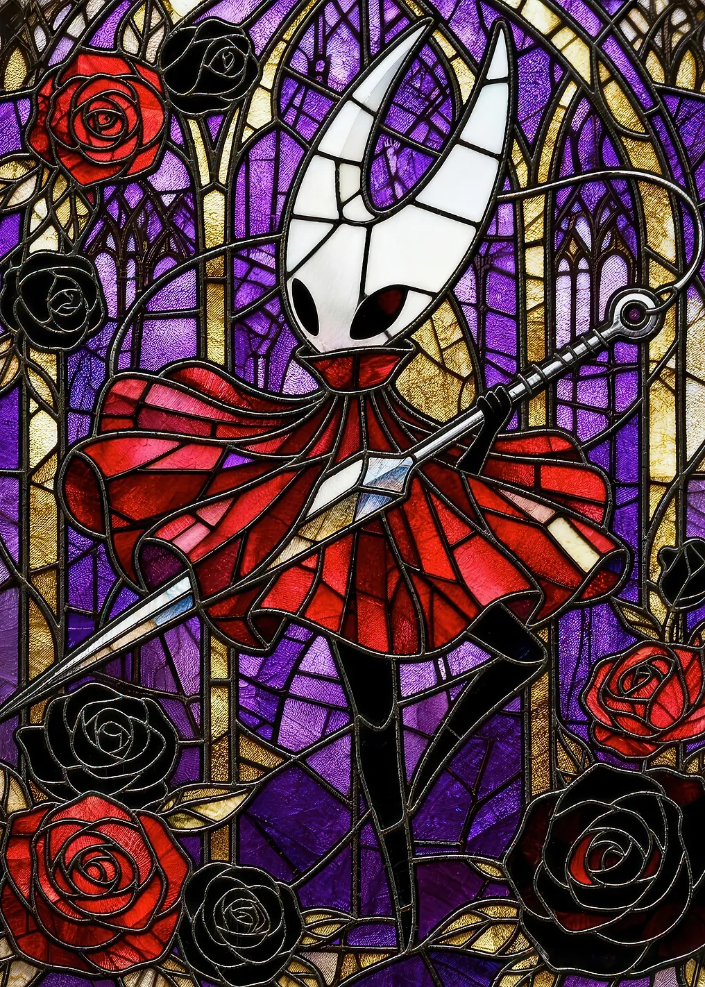 Hornet Stained Glass Art - 9851684