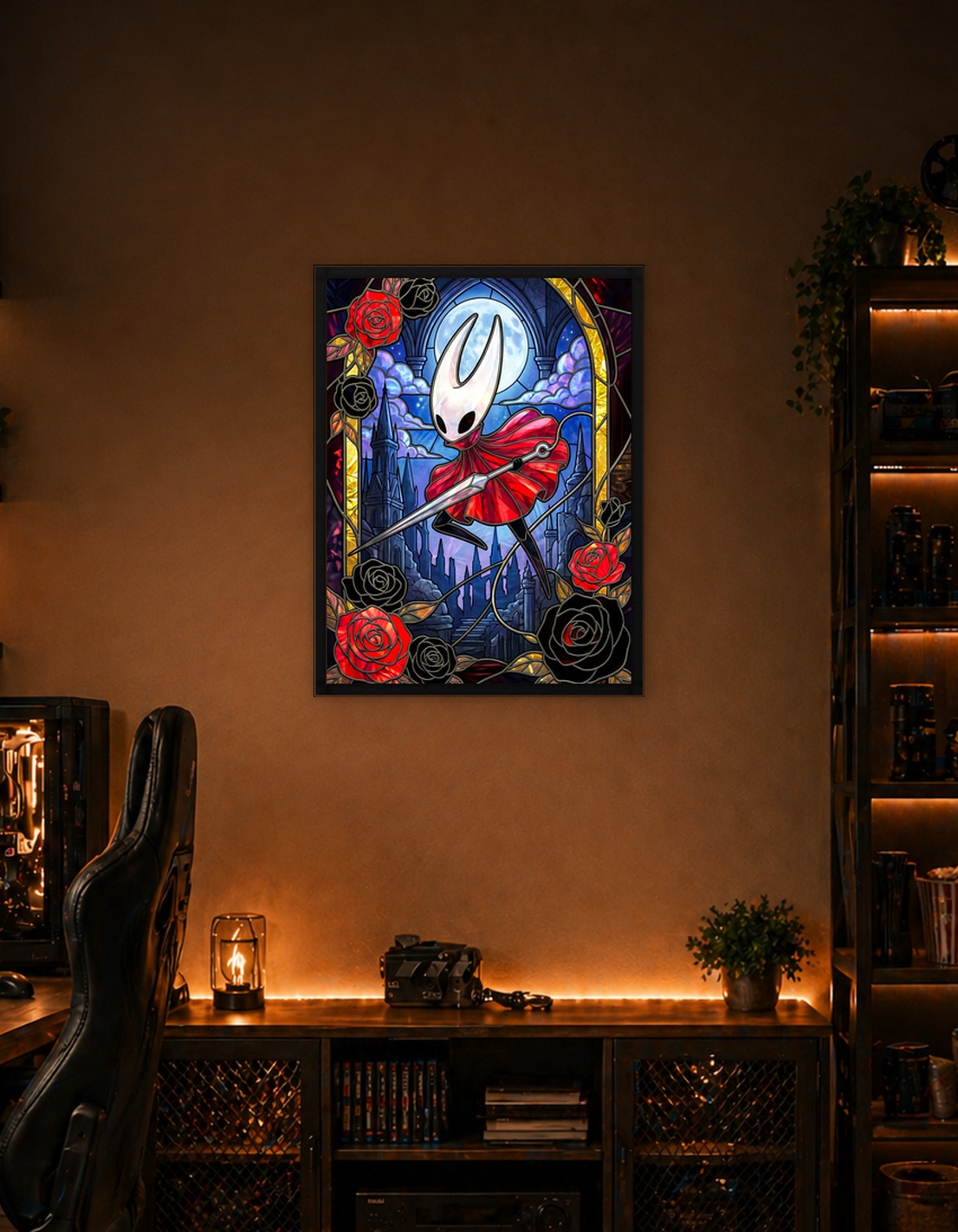Hornet in Stained Glass Style - 10084848