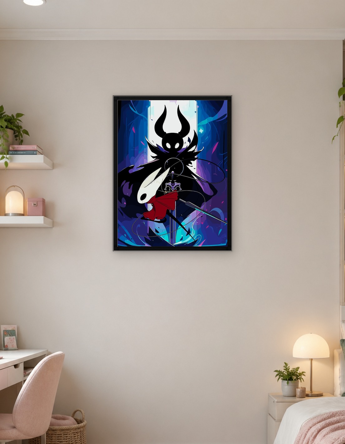 Hornet and the Hollow Knight