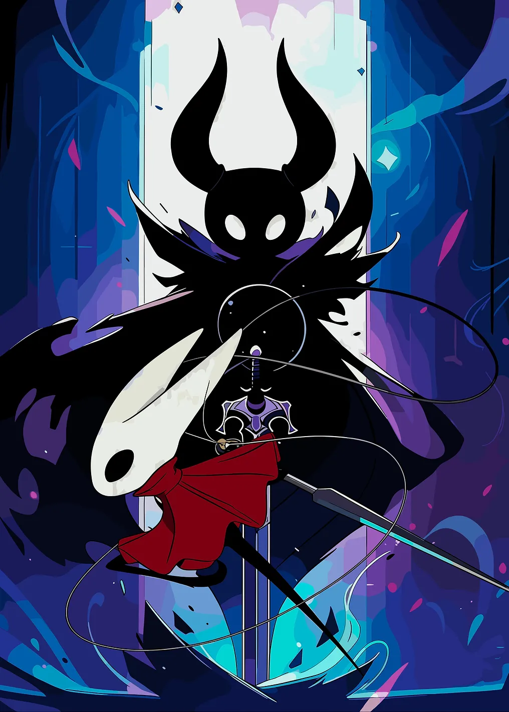 Hornet and the Hollow Knight