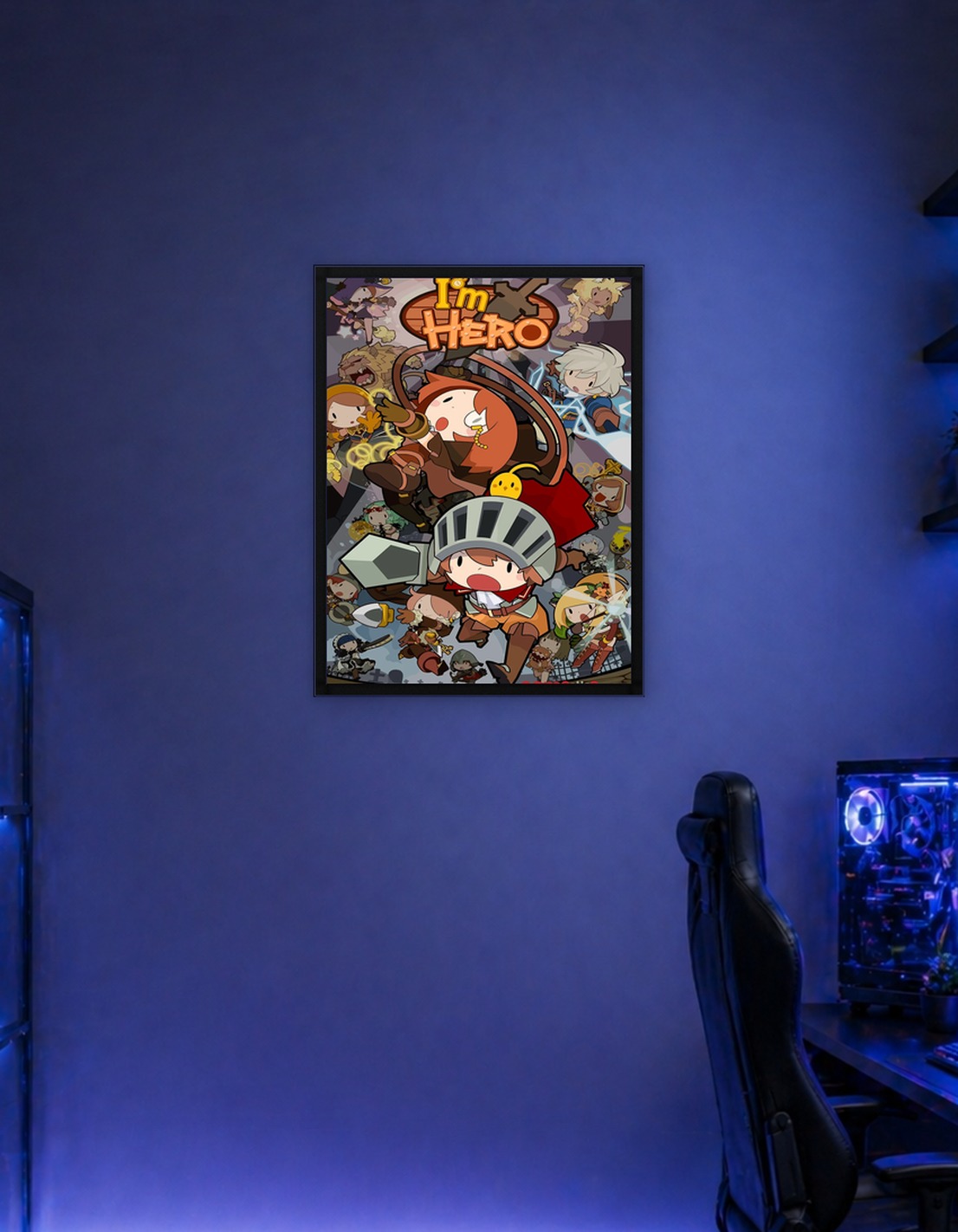 I'm HERO Game Art