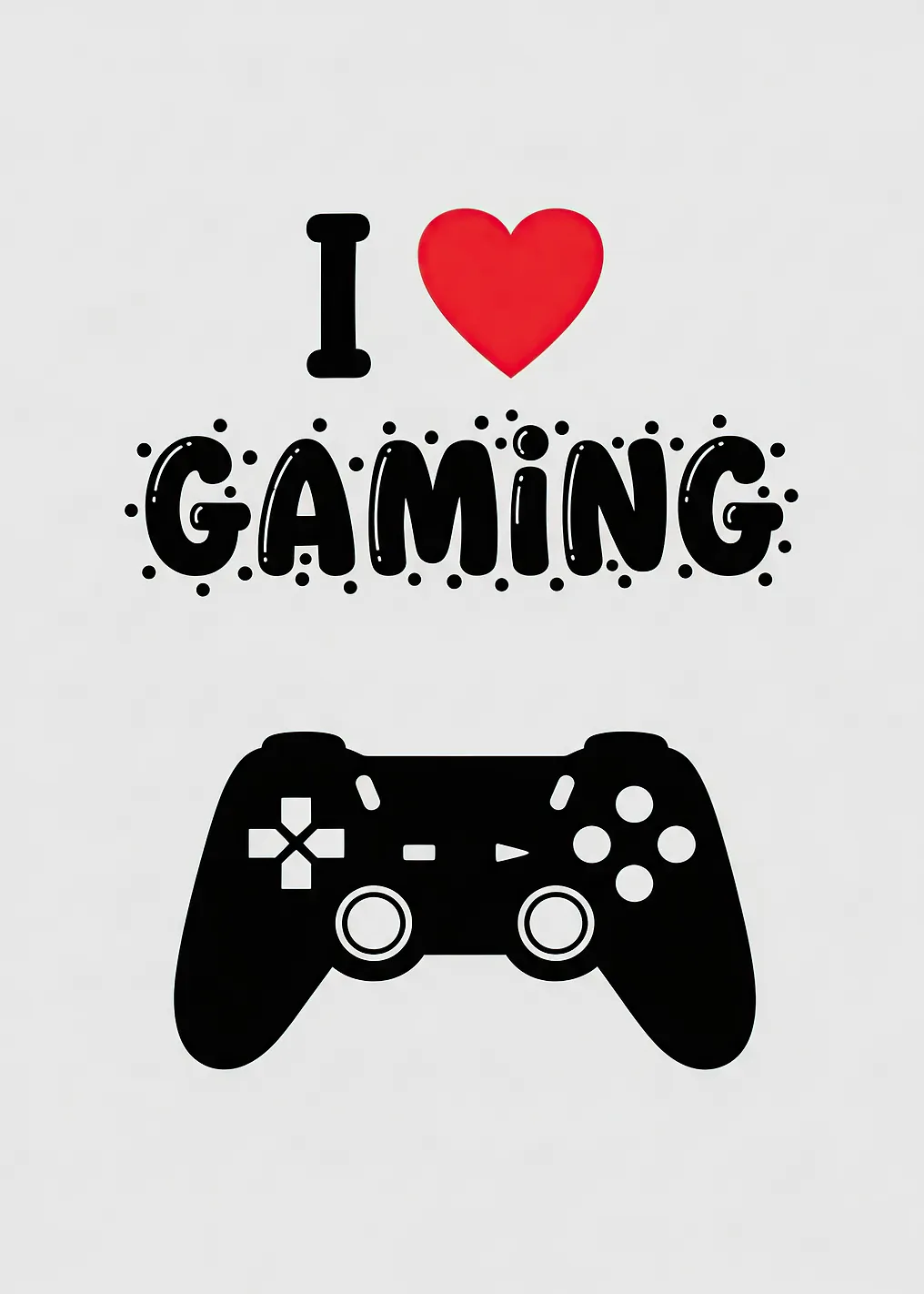 I Love Gaming Controller
