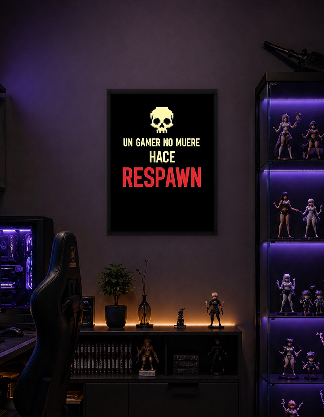 Gamer No Muere Hace Respawn Skull