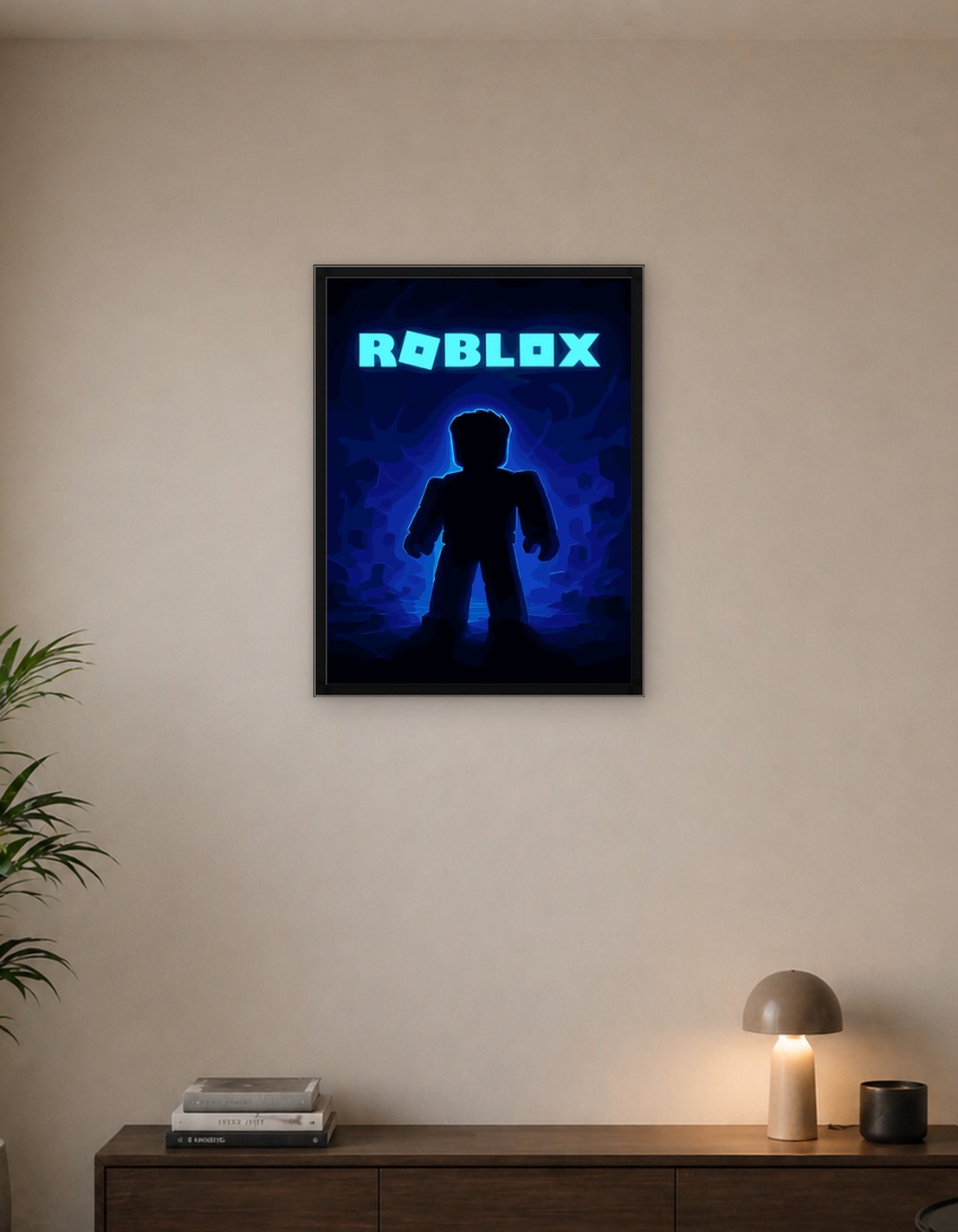 Roblox Avatar in Blue Cave
