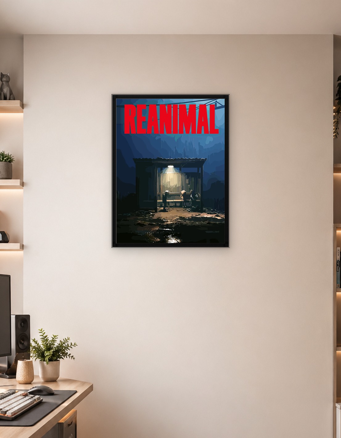 Reanimál Bus Stop in the Rain