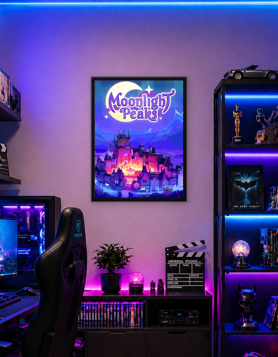 Moonlight Peaks Game Art - 9636658