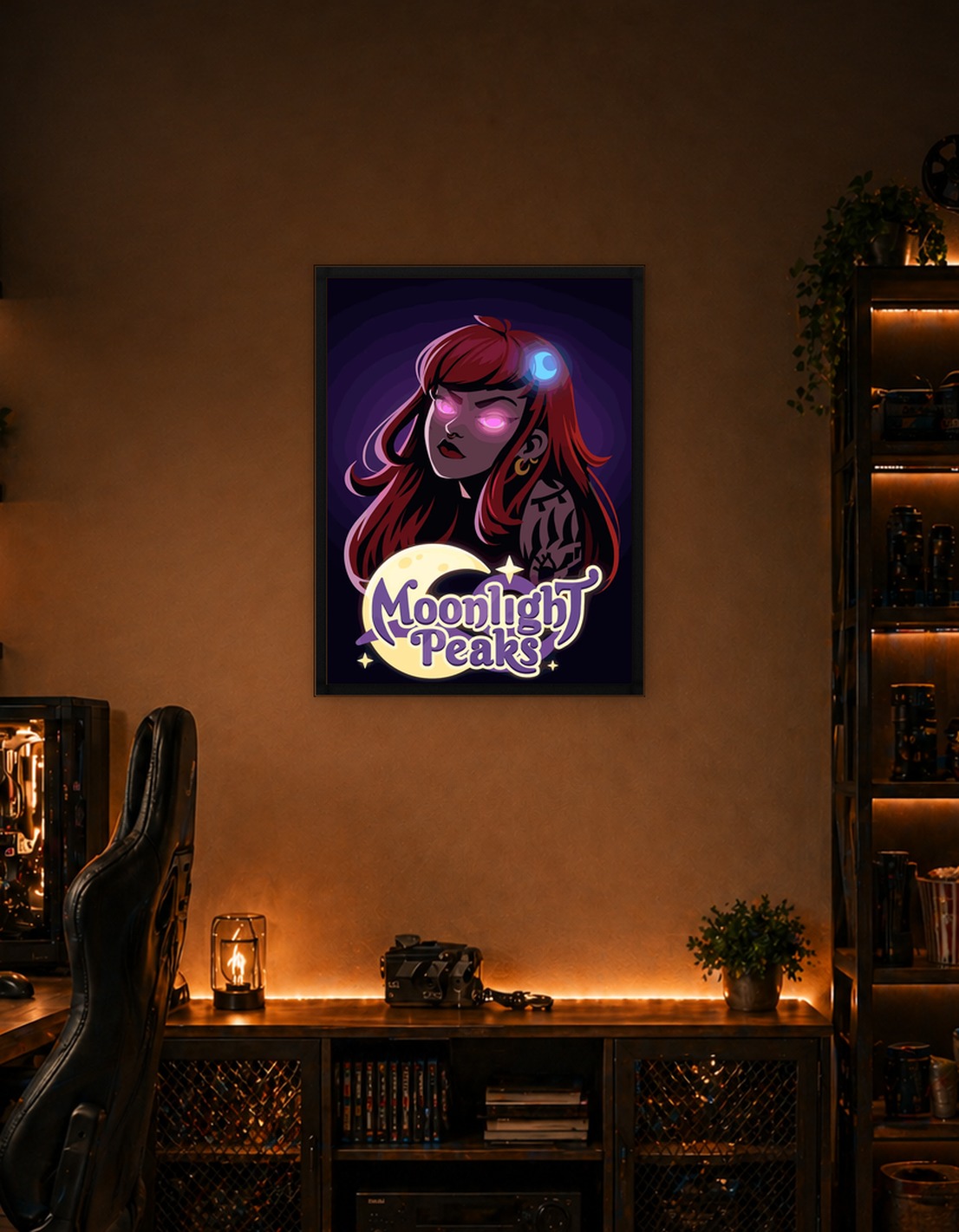 Moonlight Peaks Game Art - 9674656