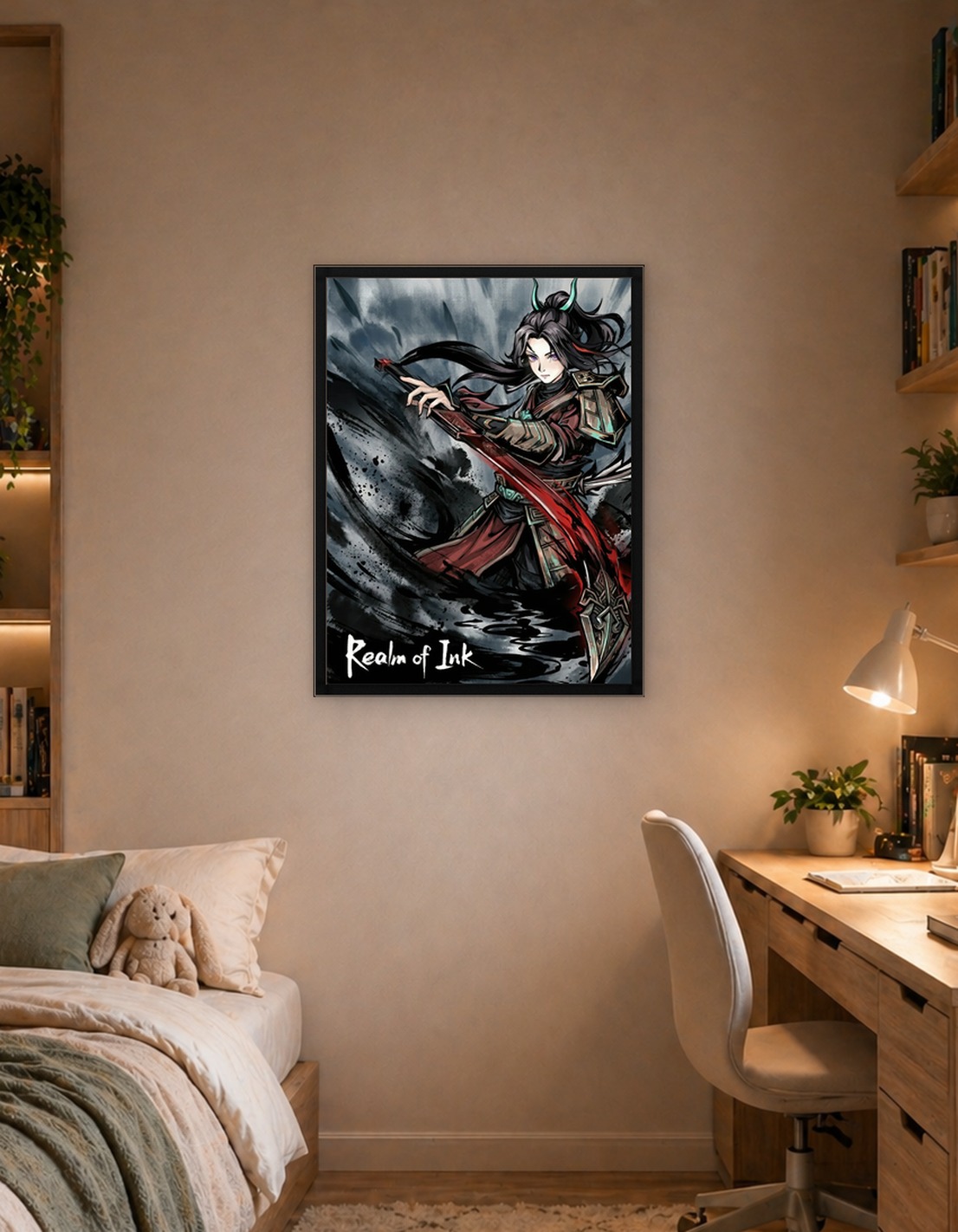 Realm of Ink Warrior Game Art