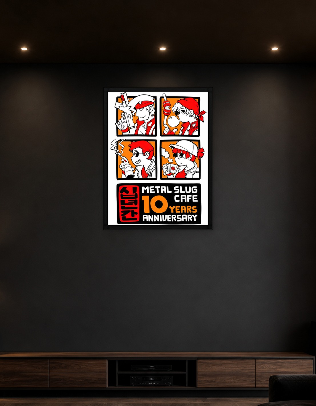 Metal Slug Cafe 10th Anniversary Art