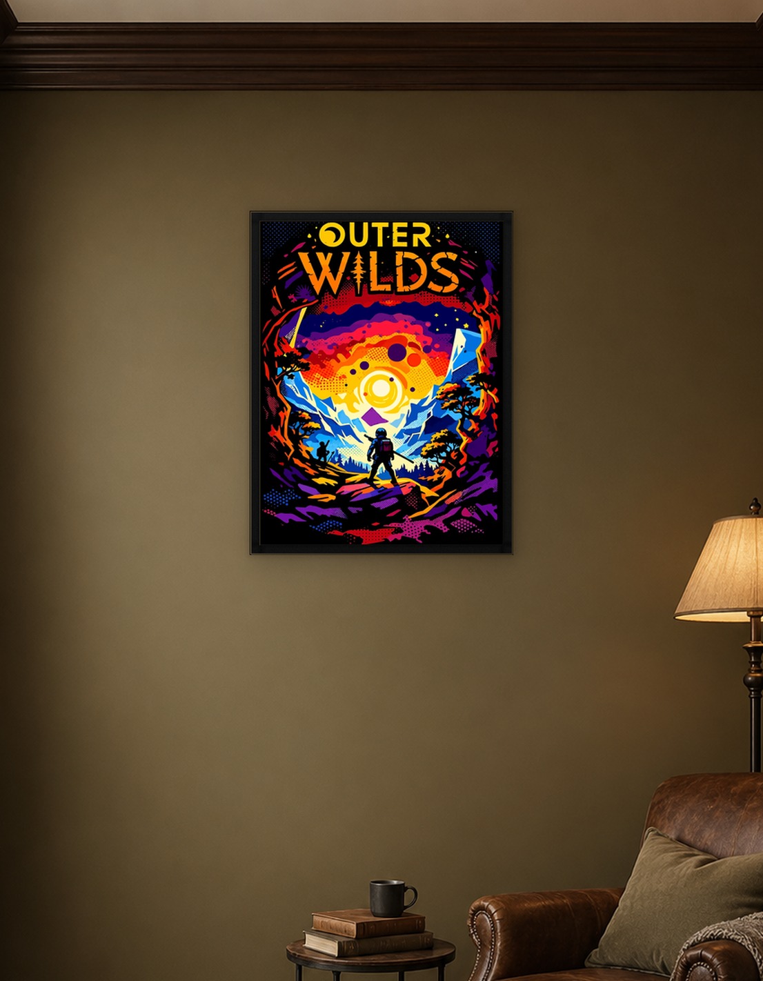 Outer Wilds Game Pop Art Poster