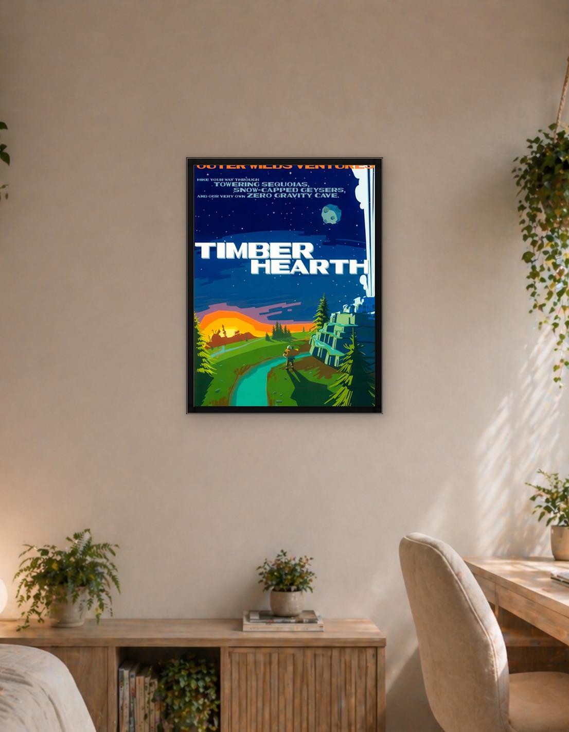 Outer Wilds Ventures Timber Hearth Poster