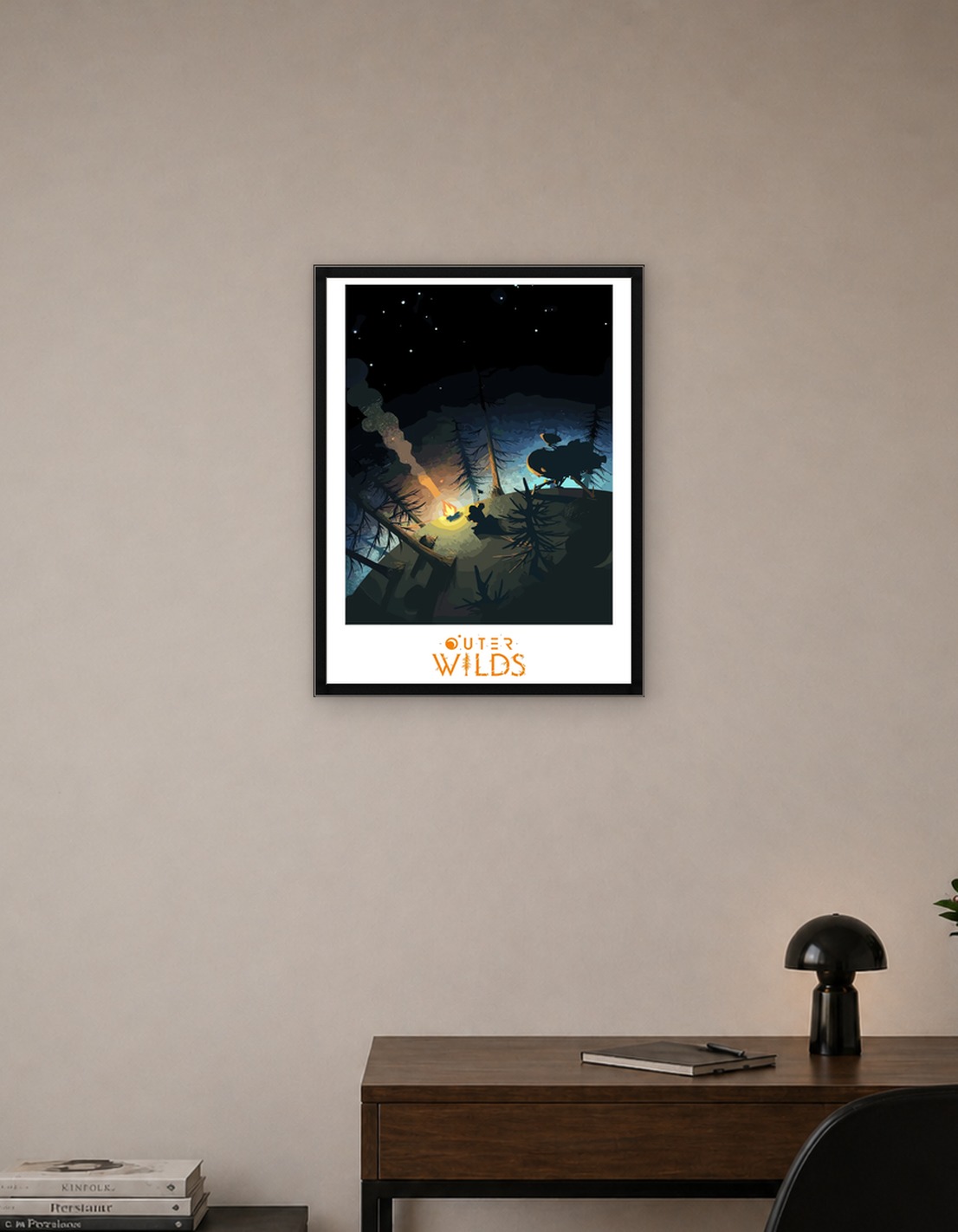 Outer Wilds Campfire Scene