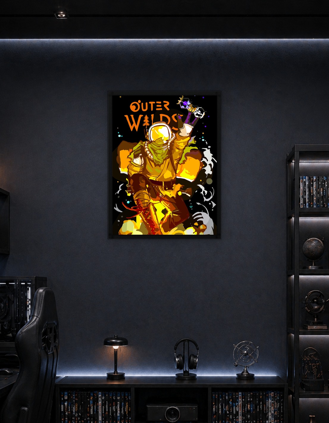 Outer Wilds Astronaut Art