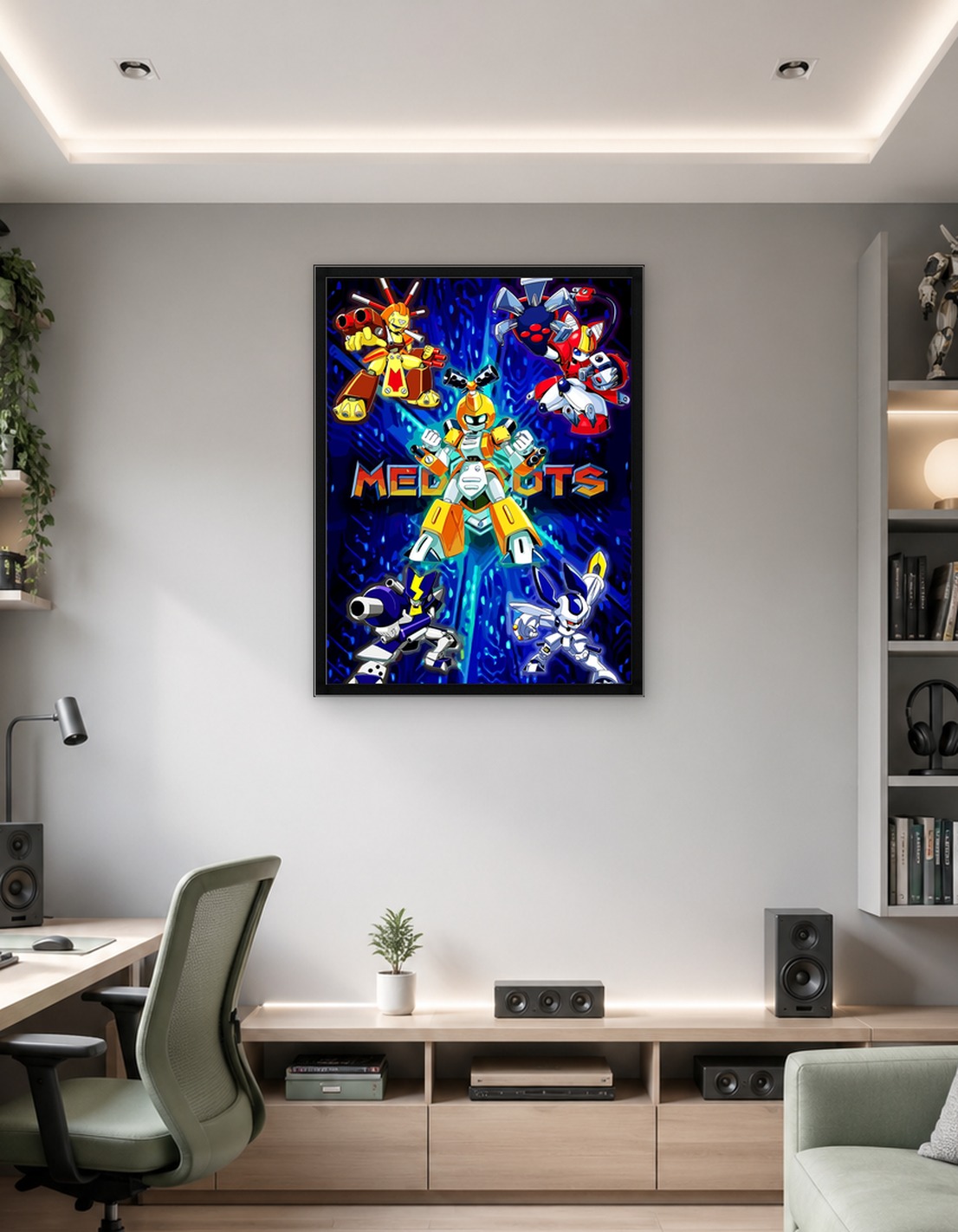 Medabots Robot Battle Poster