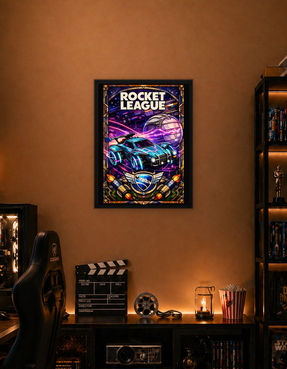 Rocket League Stained Glass Art - 9689434