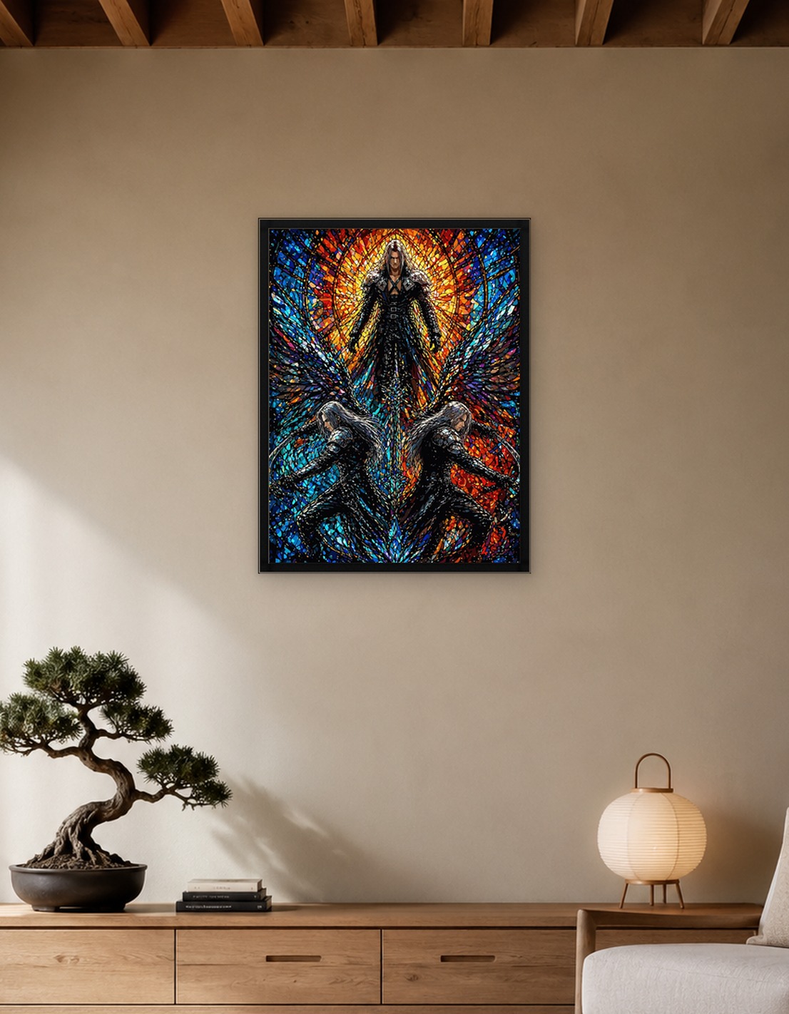 Sephiroth Stained Glass Art - 10113086